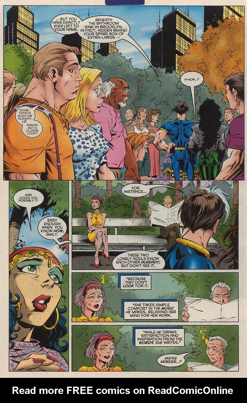 Read online X-Man comic -  Issue #21 - 7