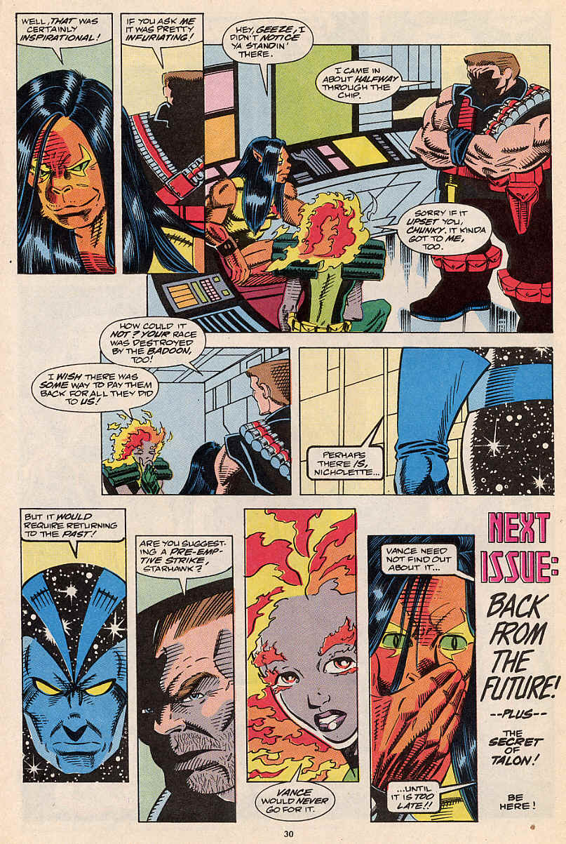 Read online Guardians of the Galaxy (1990) comic -  Issue #26 - 23