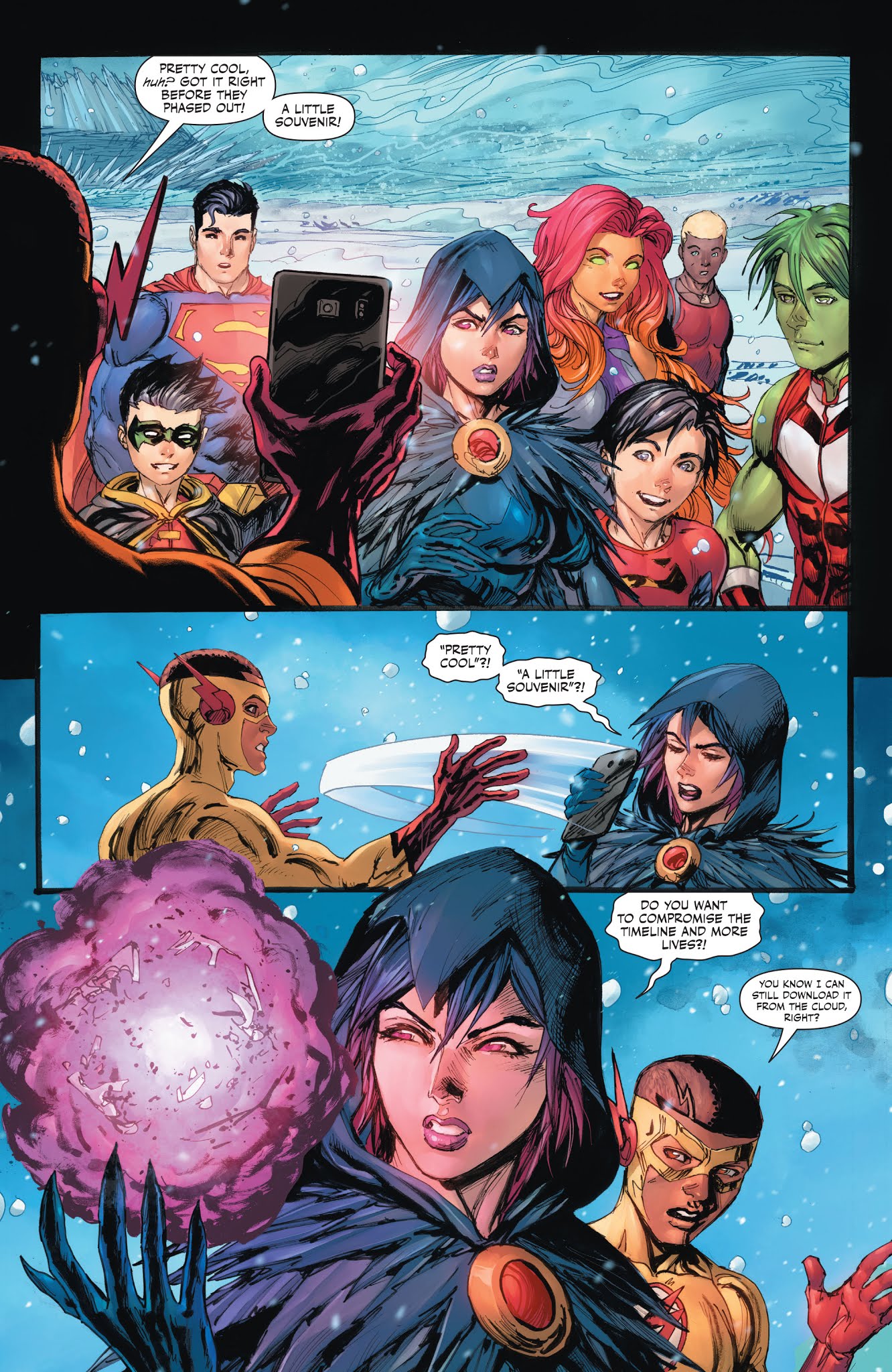 Read online Super Sons of Tomorrow comic -  Issue # TPB - 98