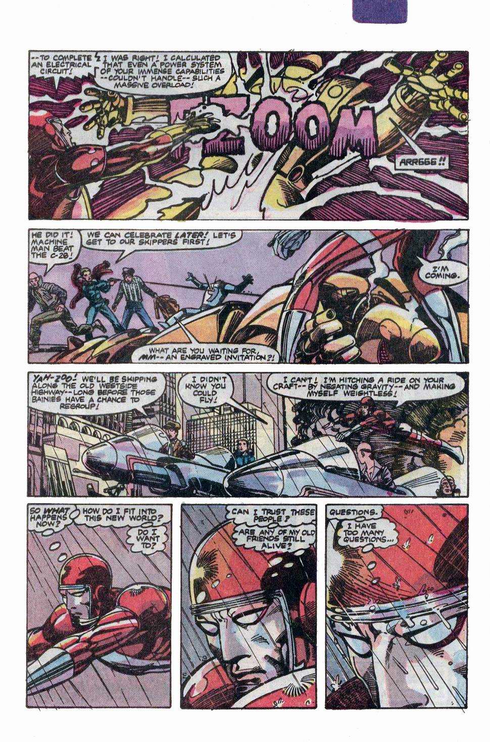 Read online Machine Man (1984) comic -  Issue #1 - 25