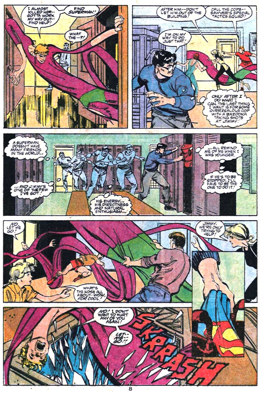 Read online Adventures of Superman (1987) comic -  Issue #458 - 9