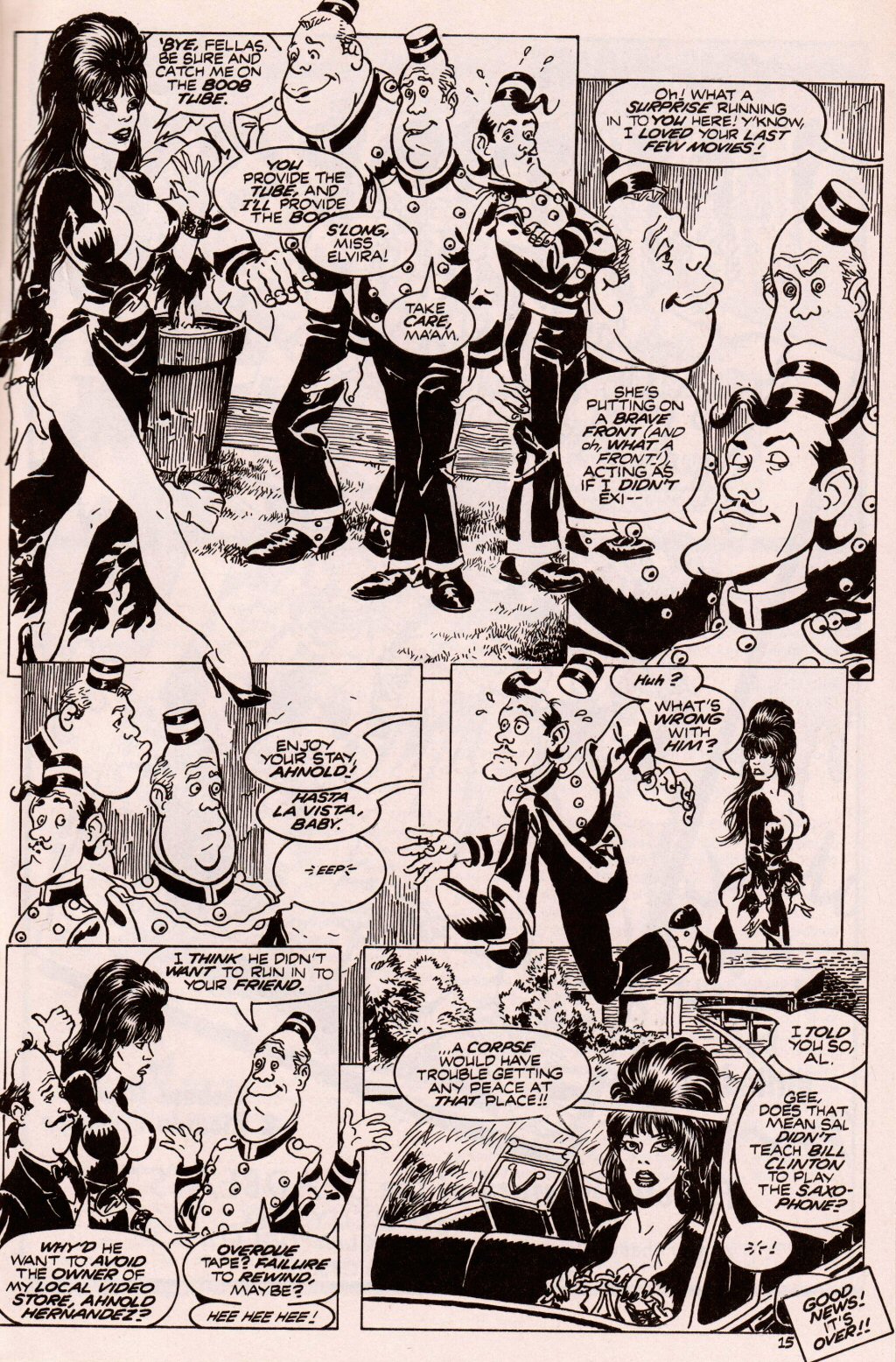 Read online Elvira, Mistress of the Dark comic -  Issue #6 - 17