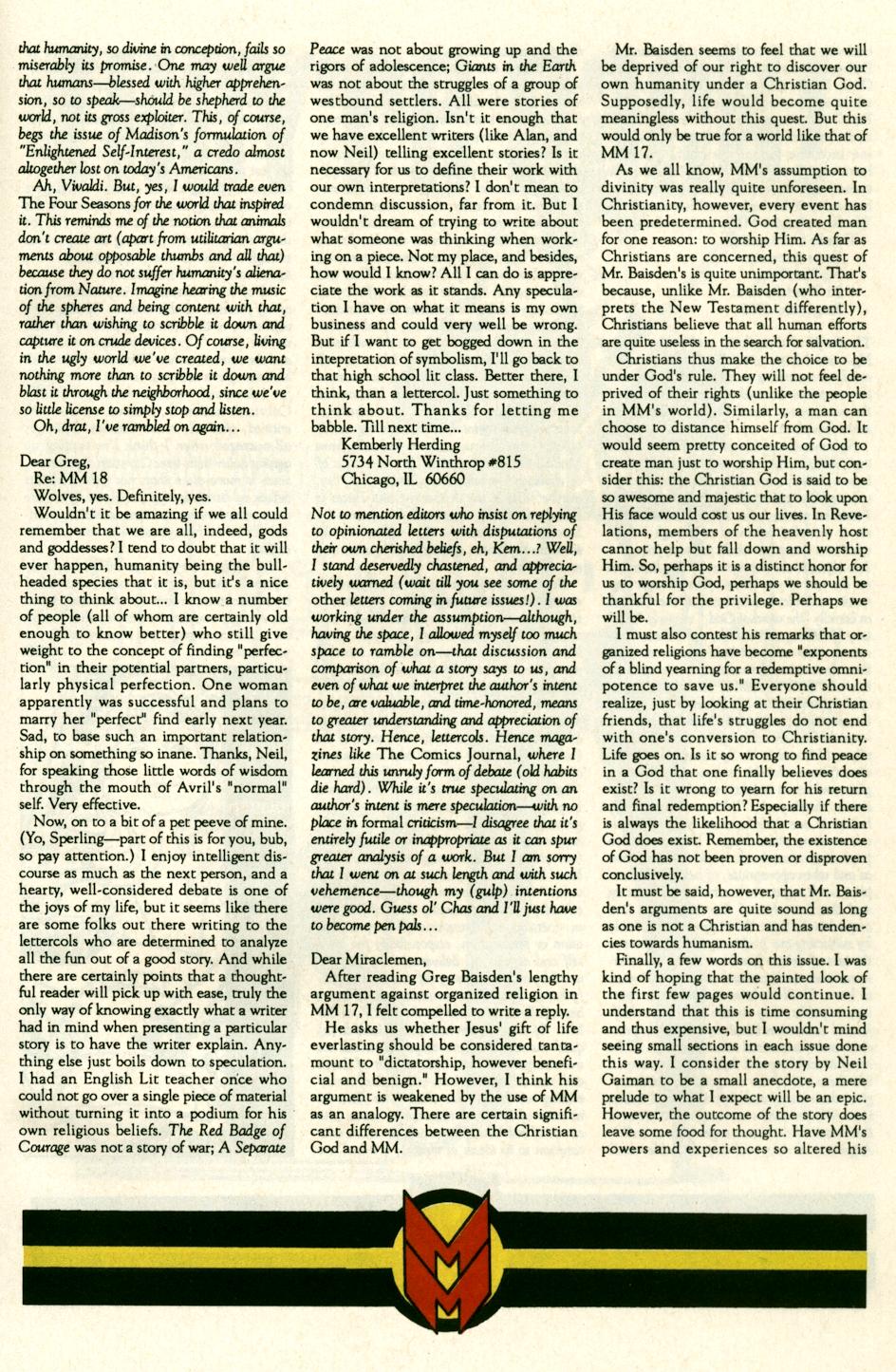 Read online Miracleman (1985) comic -  Issue #19 - 30