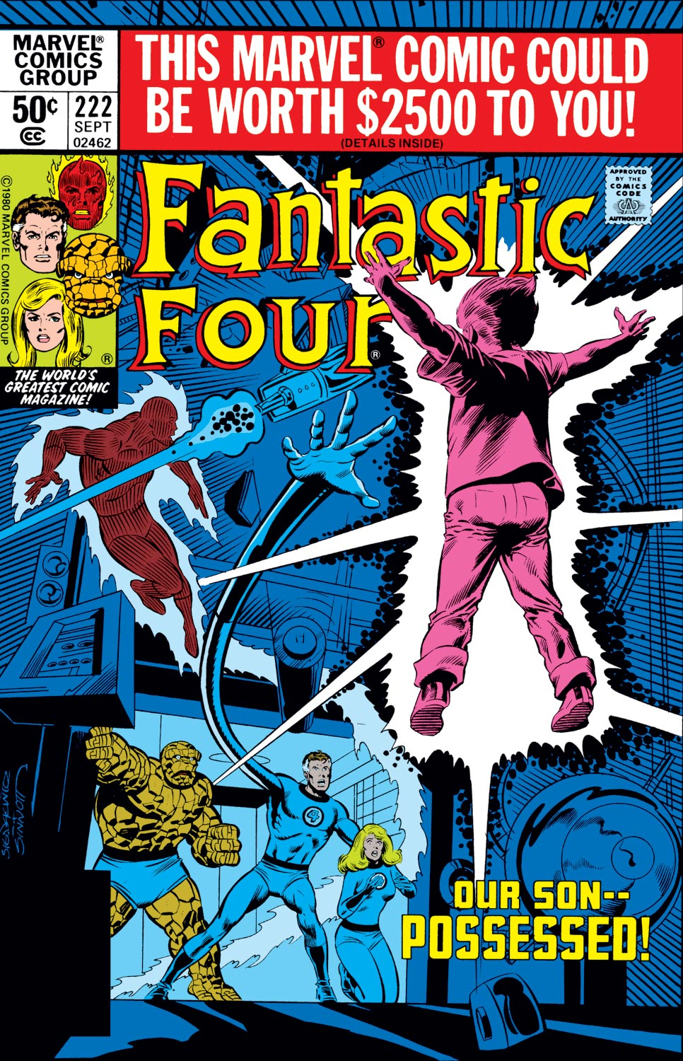 Read online Fantastic Four (1961) comic -  Issue #222 - 1