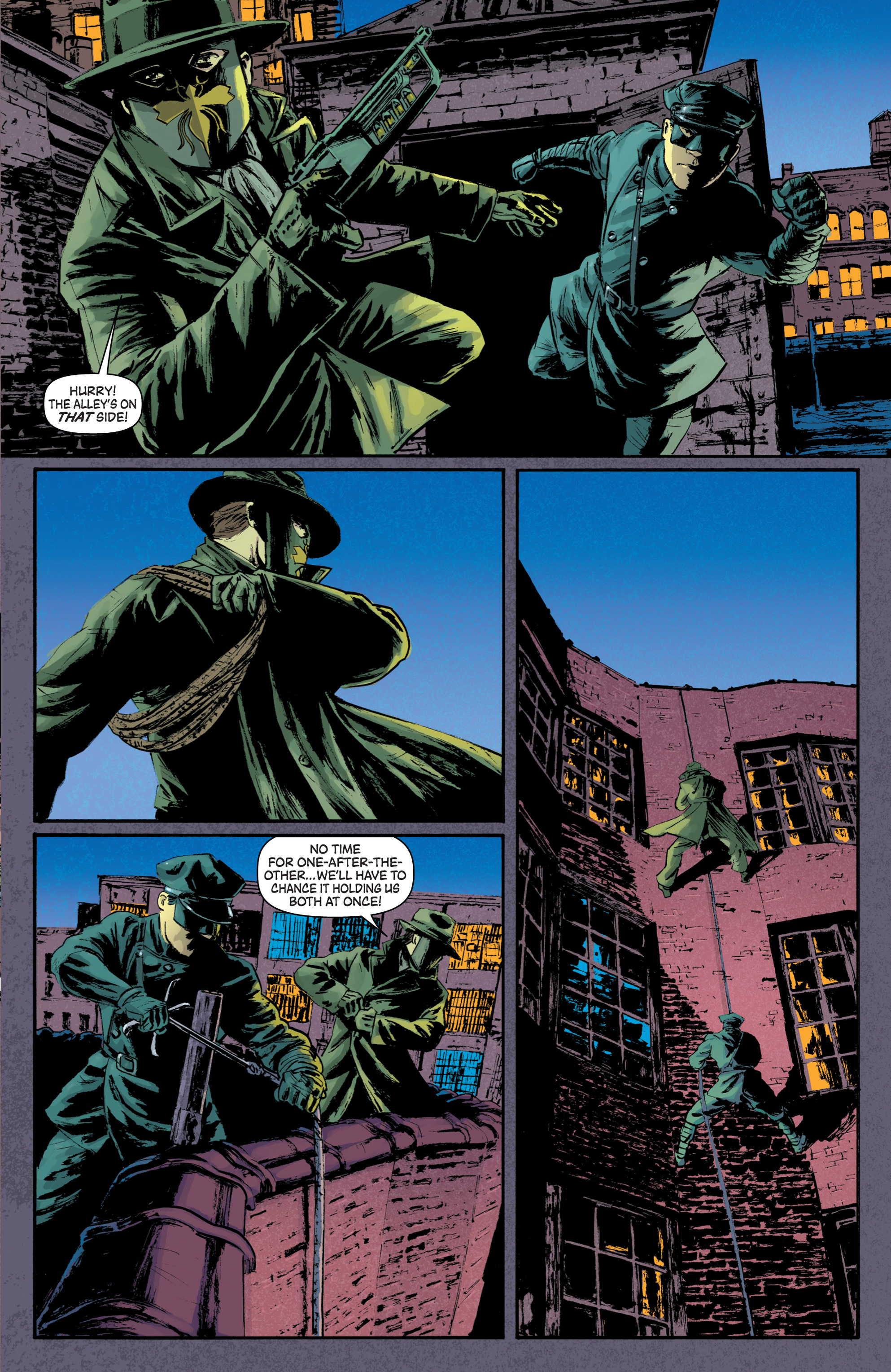 Read online Green Hornet: Year One comic -  Issue #8 - 9