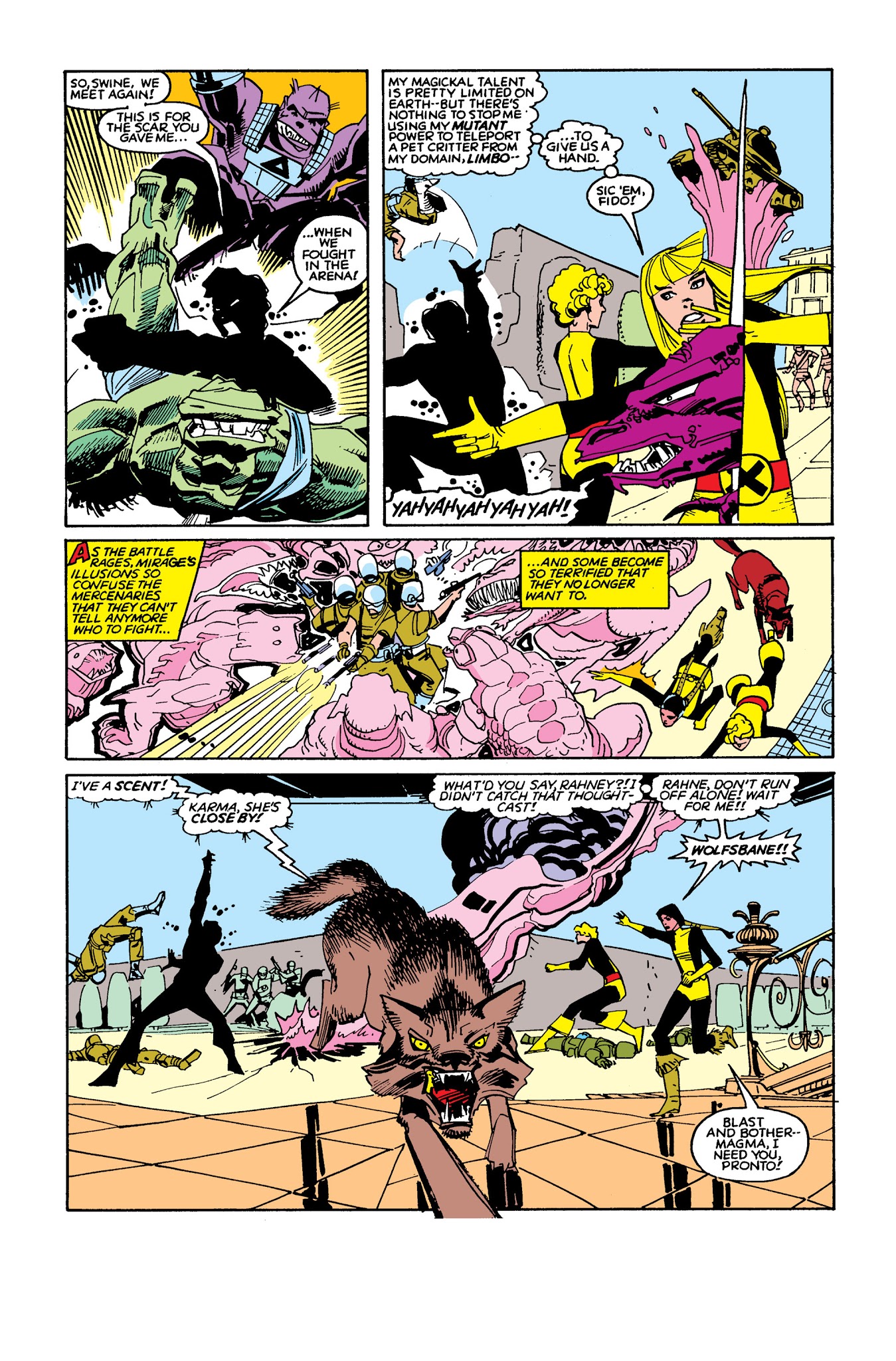 Read online New Mutants Classic comic -  Issue # TPB 4 - 153