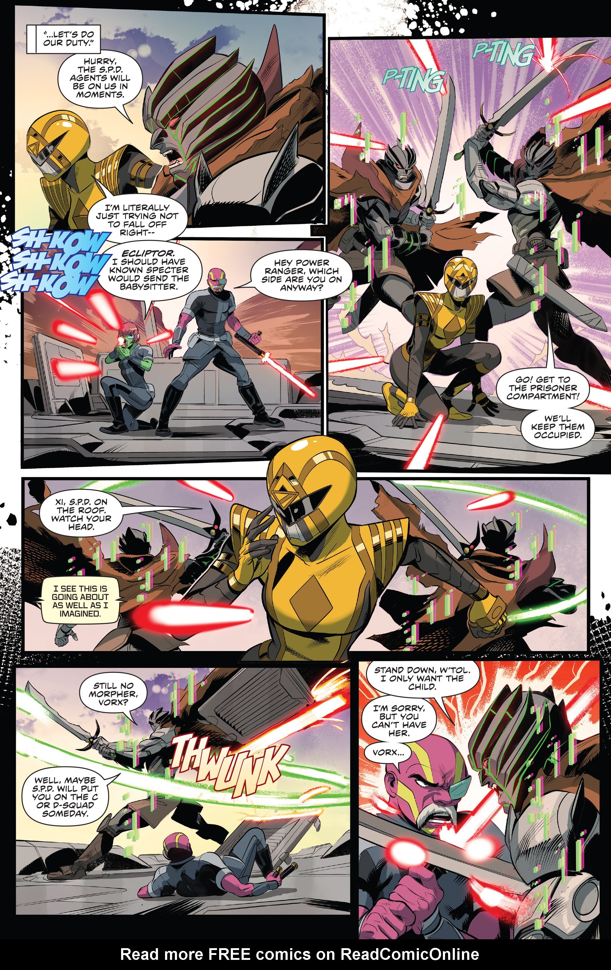 Read online Power Rangers comic -  Issue #6 - 11