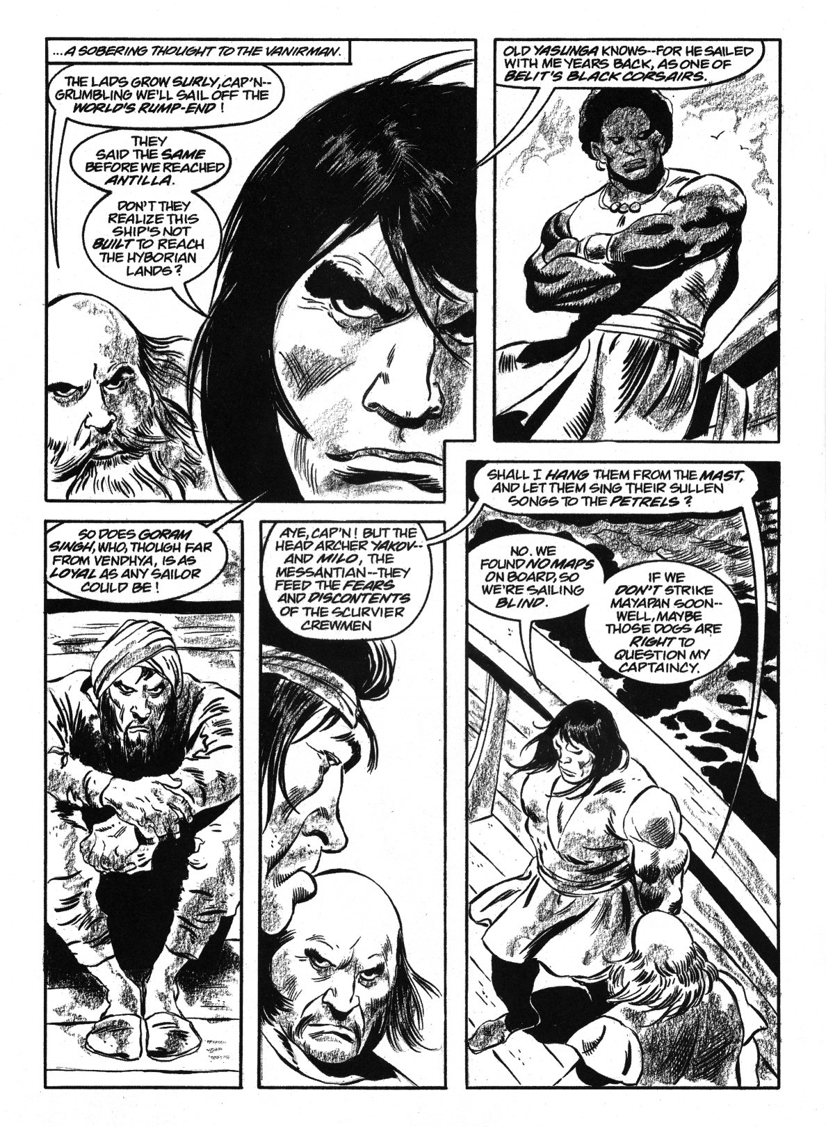 Read online Conan the Savage comic -  Issue #10 - 5