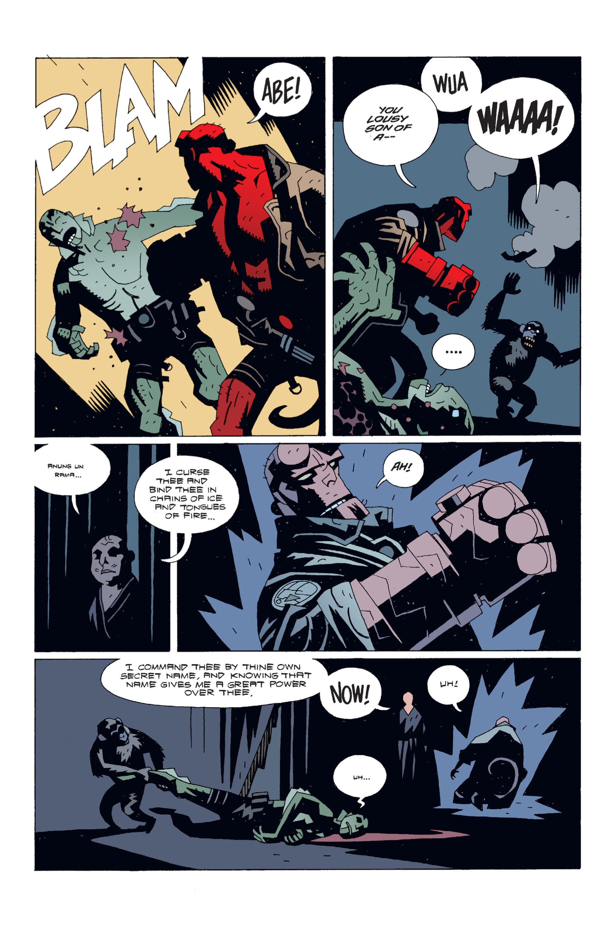 Read online Hellboy comic -  Issue #4 - 93