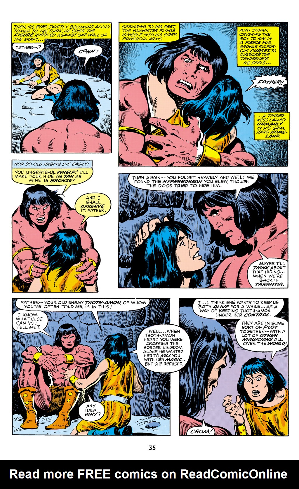 Read online The Chronicles of King Conan comic -  Issue # TPB 1 (Part 1) - 33