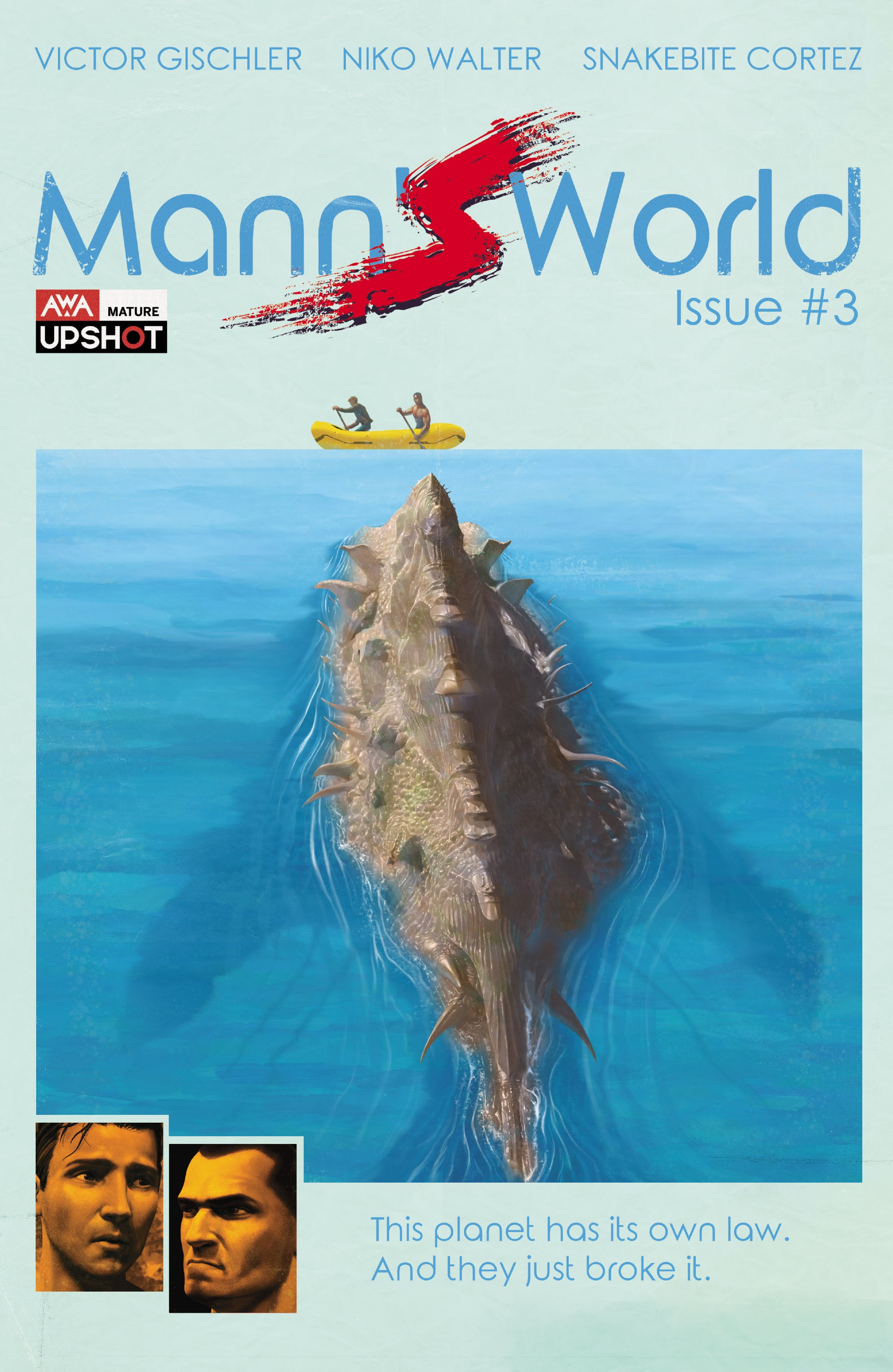 Read online Mann's World comic -  Issue #3 - 1