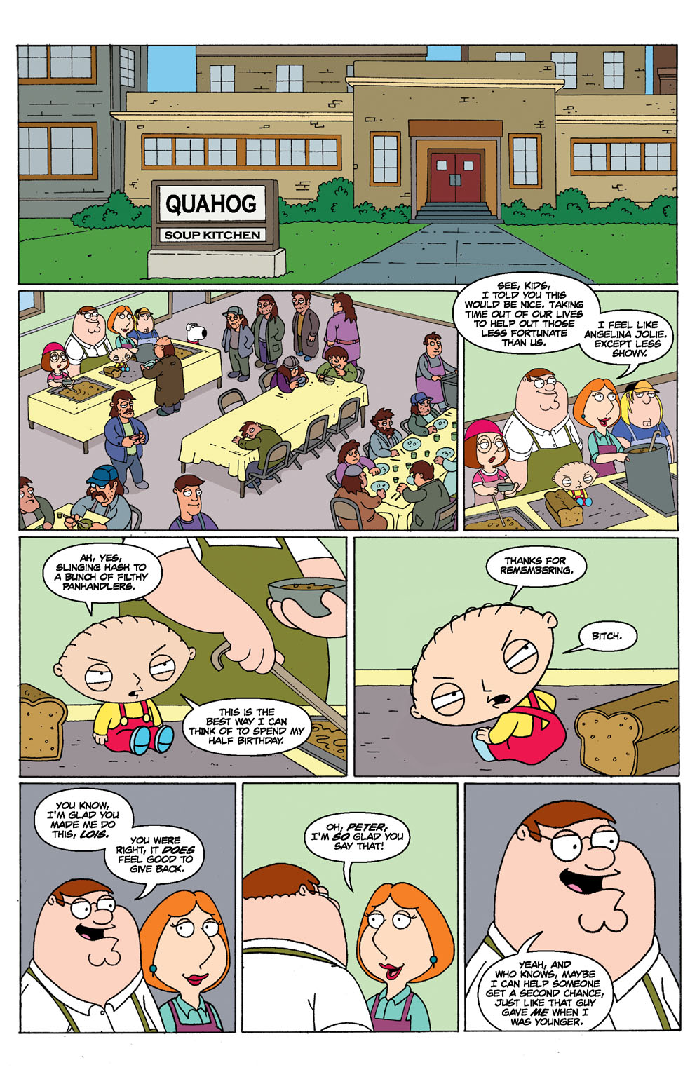 Read online Family Guy comic -  Issue #1 - 8
