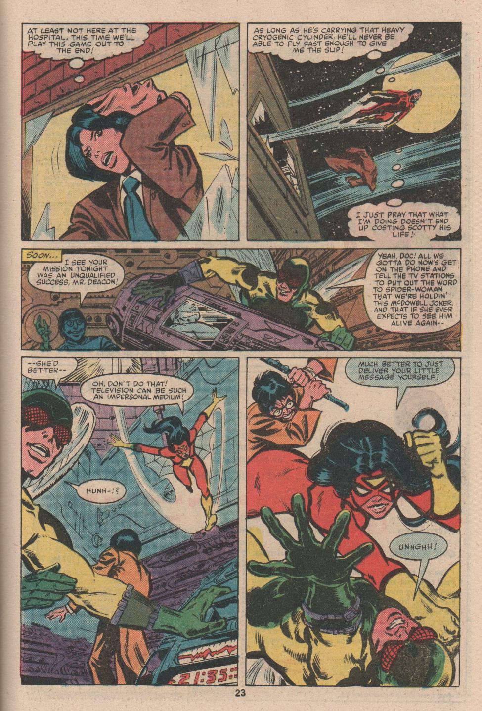 Read online Spider-Woman (1978) comic -  Issue #30 - 15