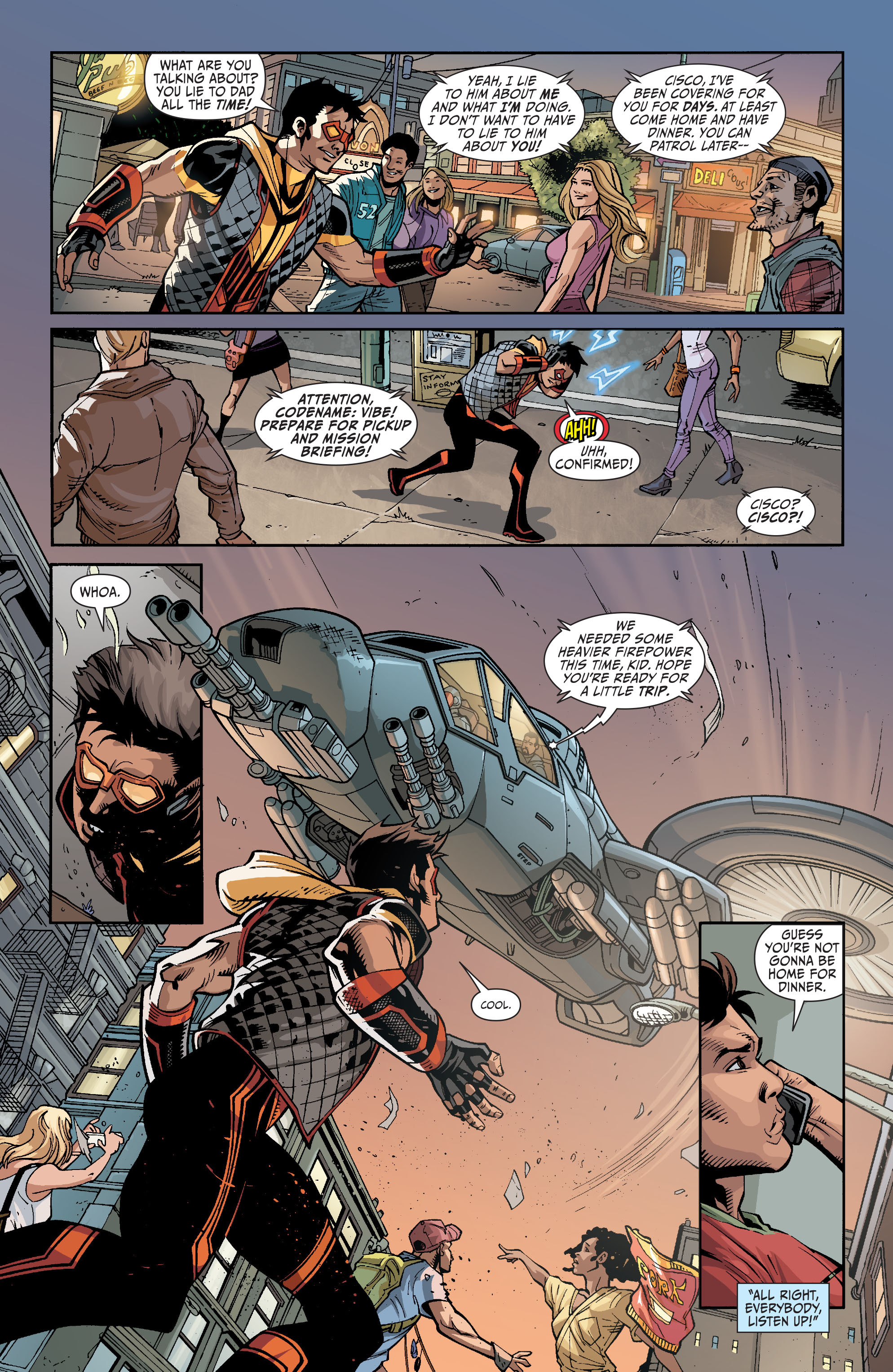 Read online Justice League of America's Vibe comic -  Issue #3 - 5