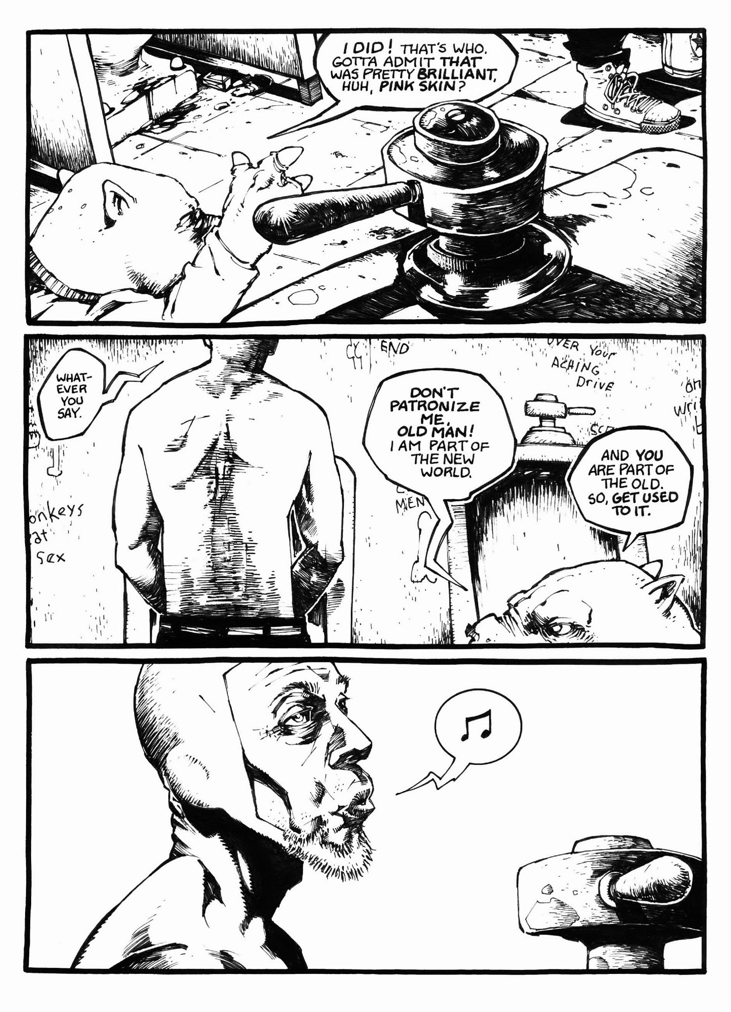 Read online The Superannuated Man comic -  Issue #3 - 5