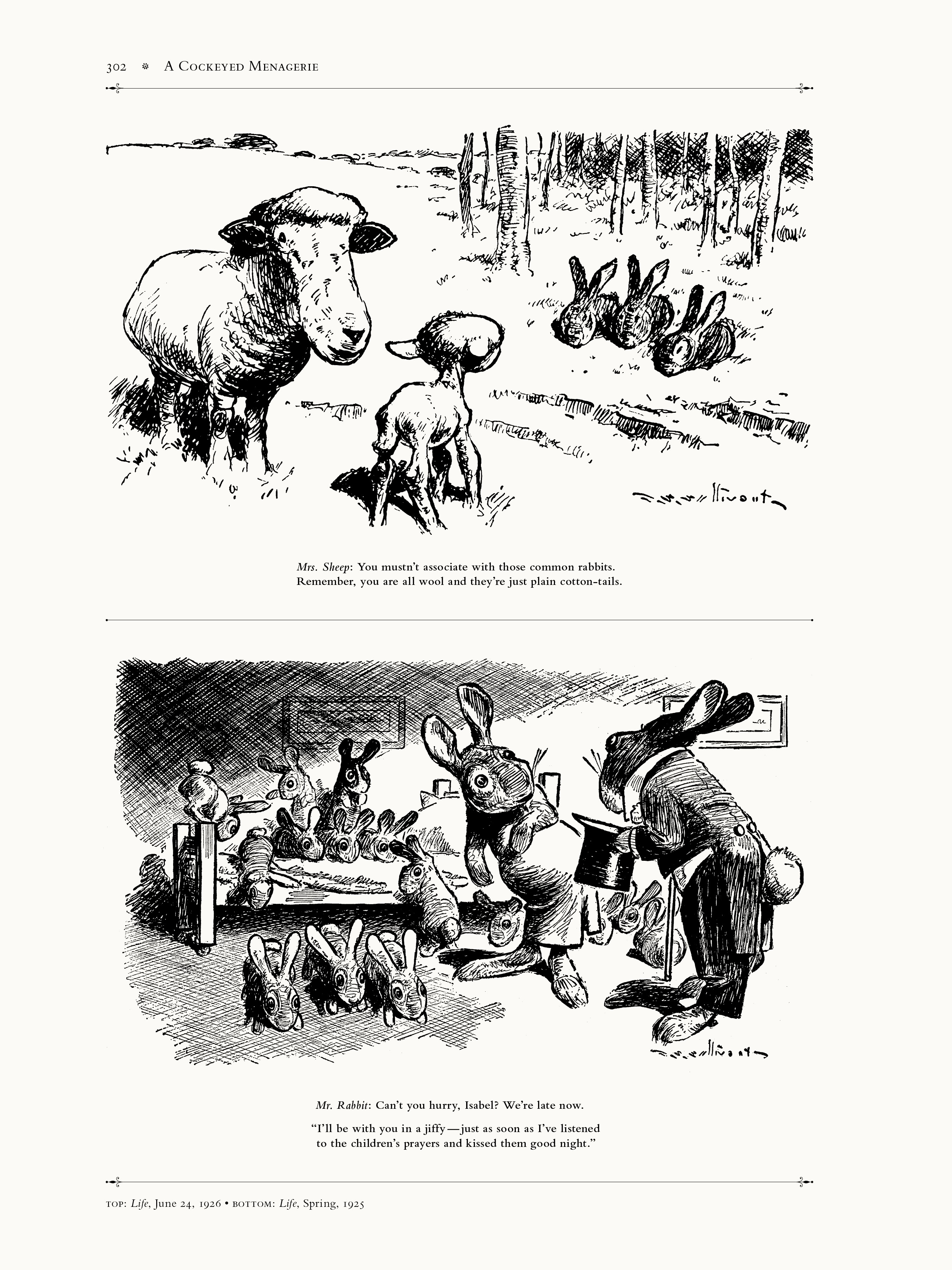 Read online A Cockeyed Menagerie: The Drawings of T.S. Sullivant comic -  Issue # TPB (Part 4) - 9
