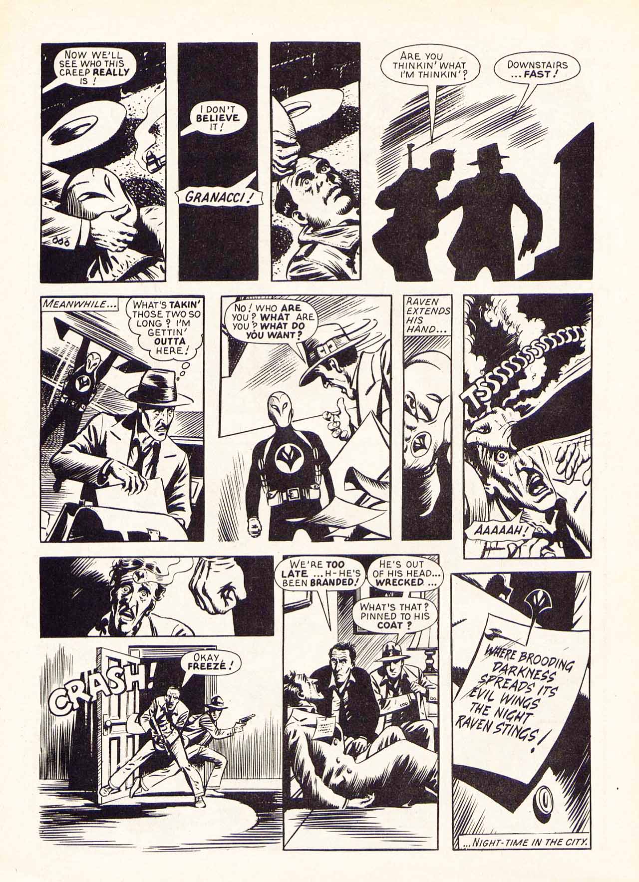 Read online Marvel Graphic Novel comic -  Issue #5 Night Raven - Collected Stories - 4