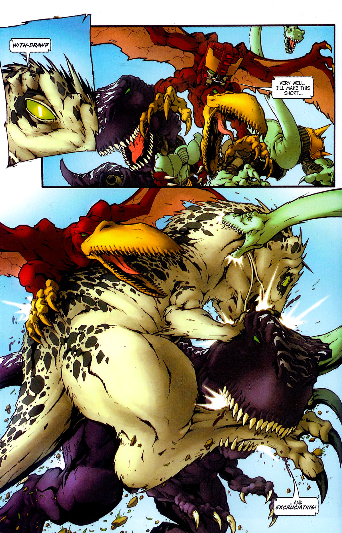 Read online Transformers, Beast Wars: The Gathering comic -  Issue #4 - 9