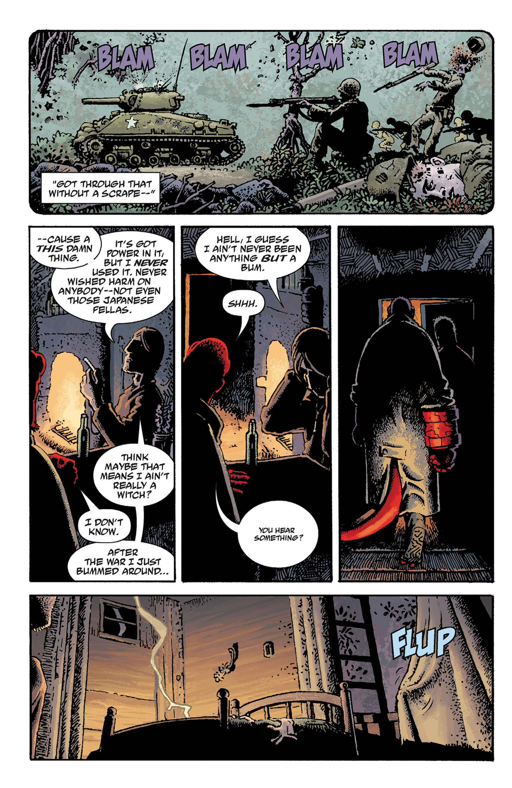 Read online Hellboy: The Crooked Man and Others comic -  Issue # TPB - 24