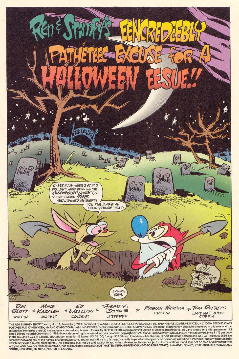 Read online The Ren & Stimpy Show comic -  Issue #13 - 2