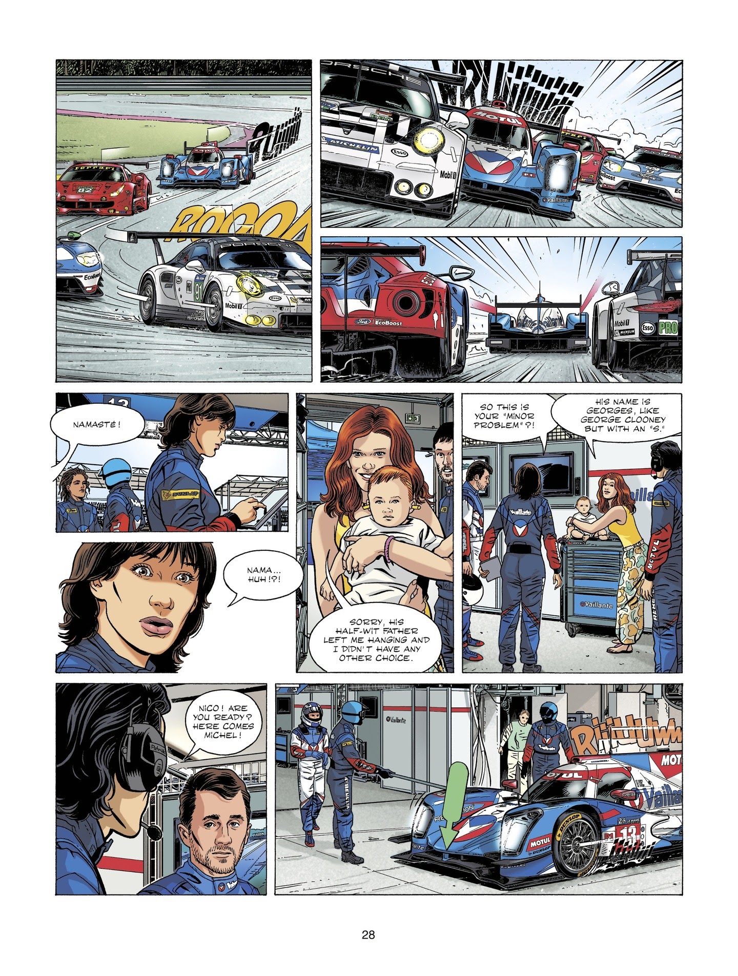 Read online Michel Vaillant comic -  Issue #6 - 28