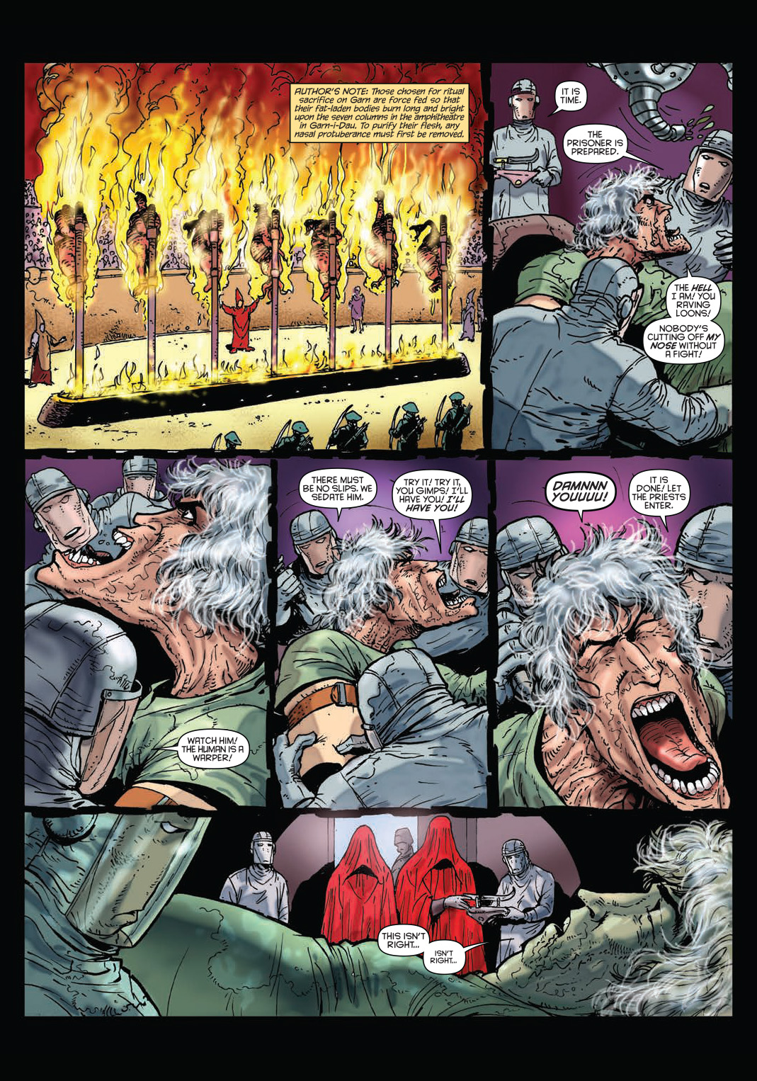 Read online Strontium Dog: The Life and Death of Johnny Alpha: The Project comic -  Issue # TPB - 37