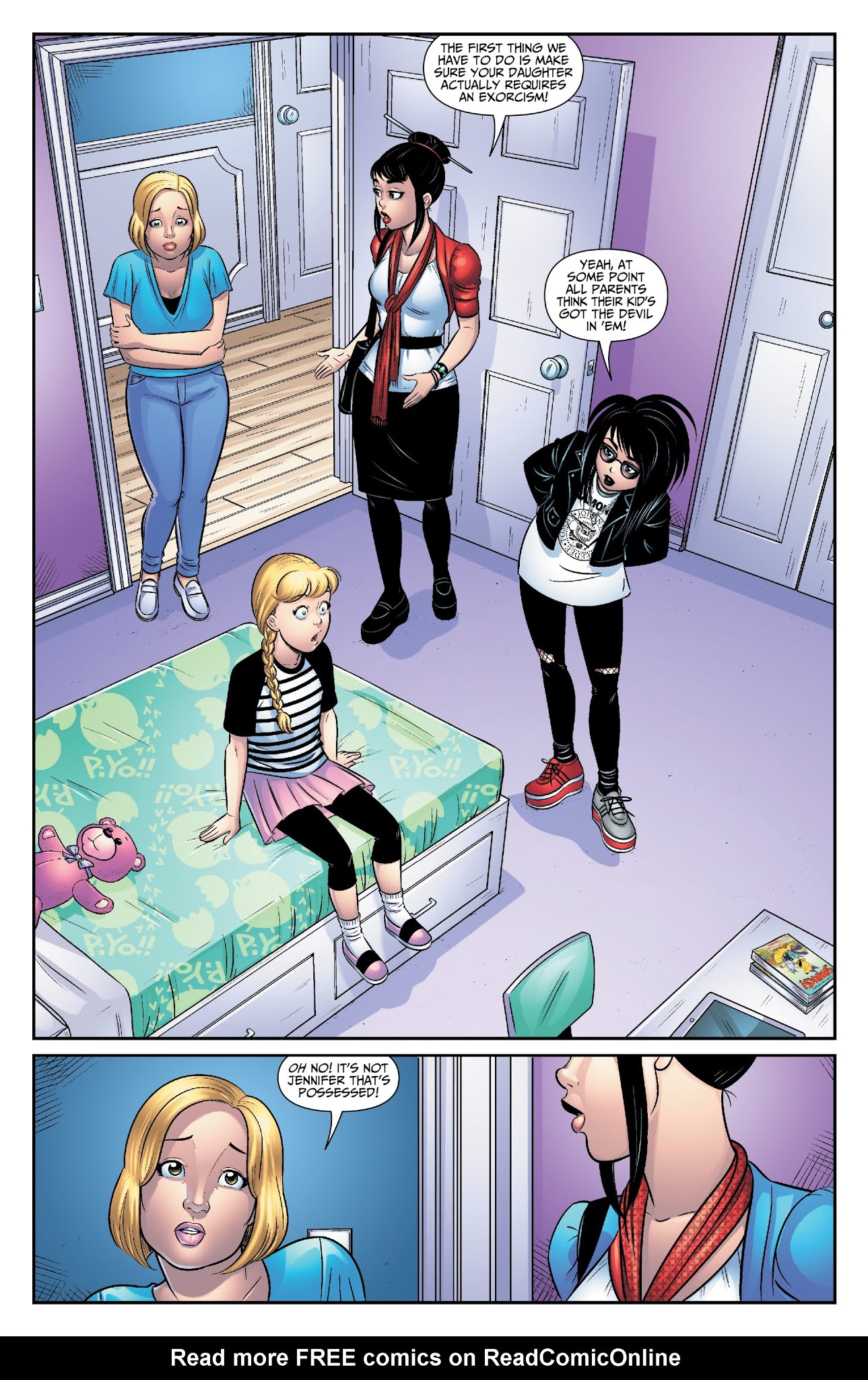 Read online Exorsisters comic -  Issue #2 - 3