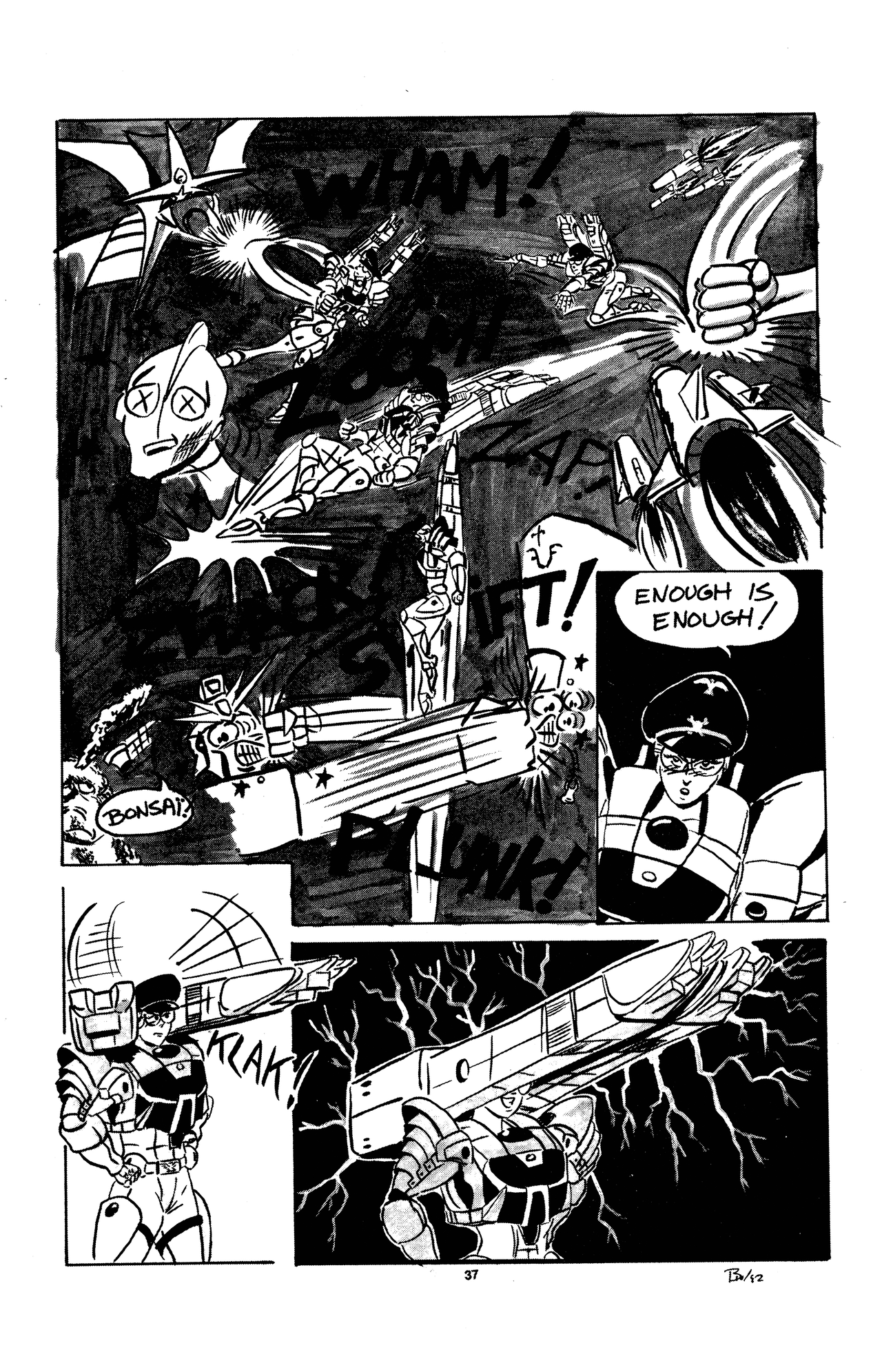 Read online Girls of Ninja High School comic -  Issue #2 - 37
