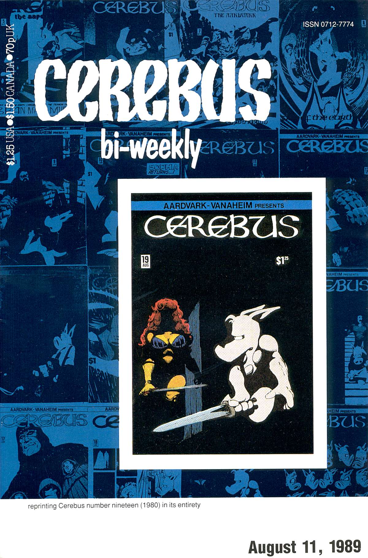 Read online Cerebus comic -  Issue #19 - 1