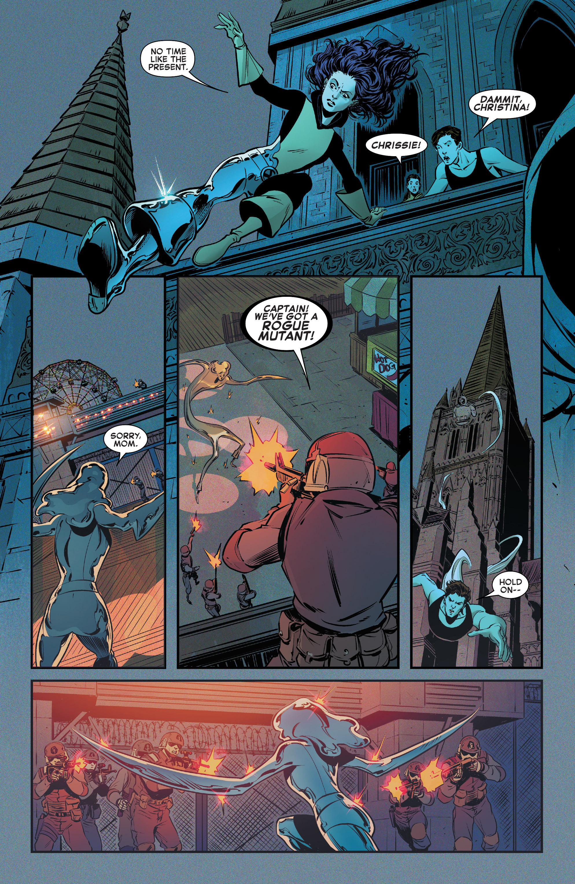 Read online Years of Future Past comic -  Issue #3 - 17