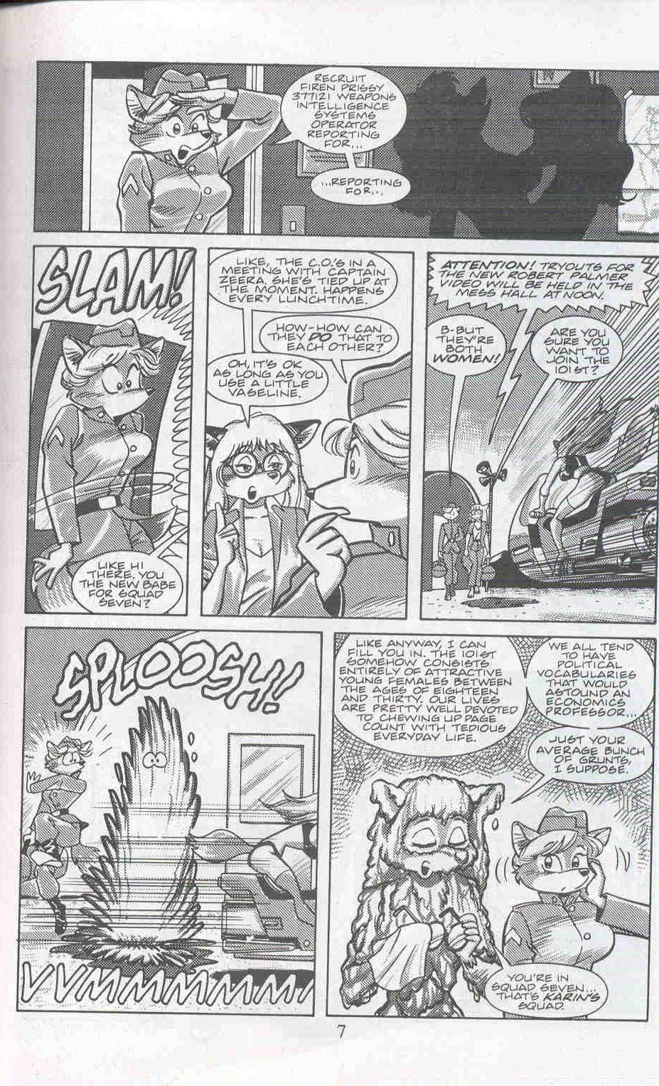 Read online Tank Vixens comic -  Issue #1 - 9
