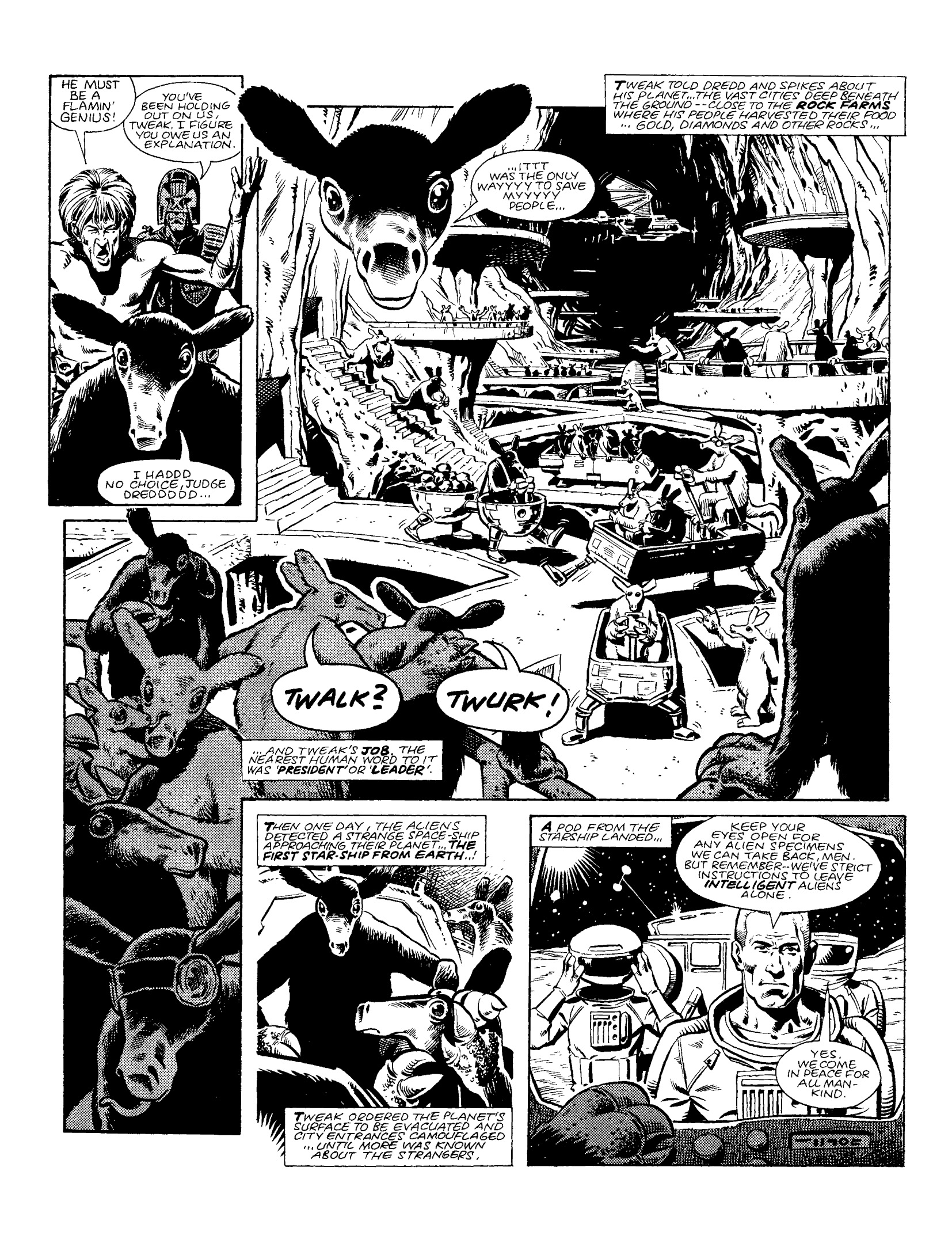 Read online Judge Dredd: The Cursed Earth Uncensored comic -  Issue # TPB - 140