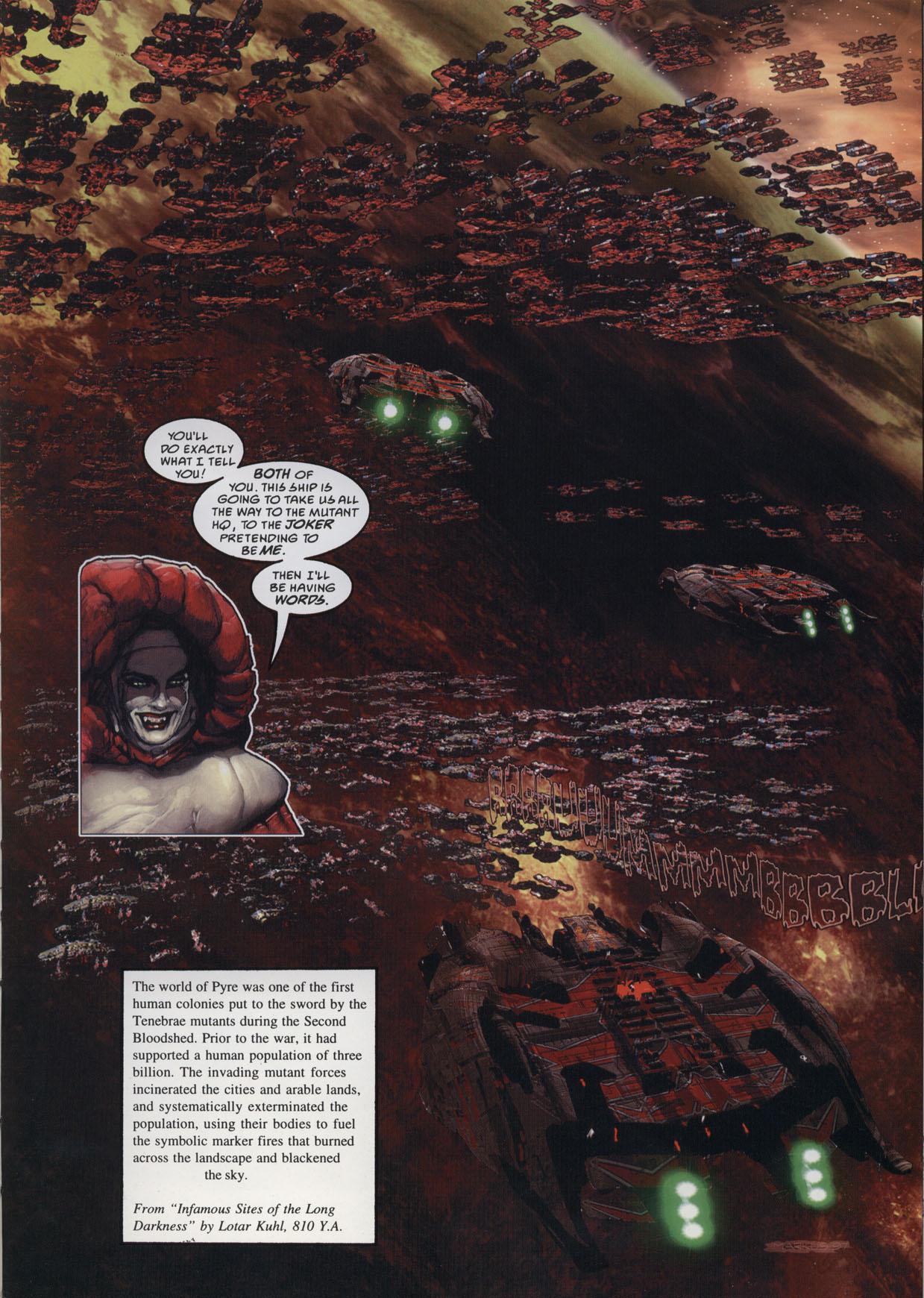 Read online Durham Red: The Scarlet Cantos comic -  Issue # TPB - 49