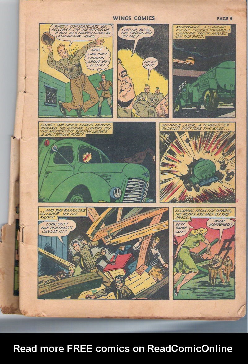 Read online Wings Comics comic -  Issue #27 - 5