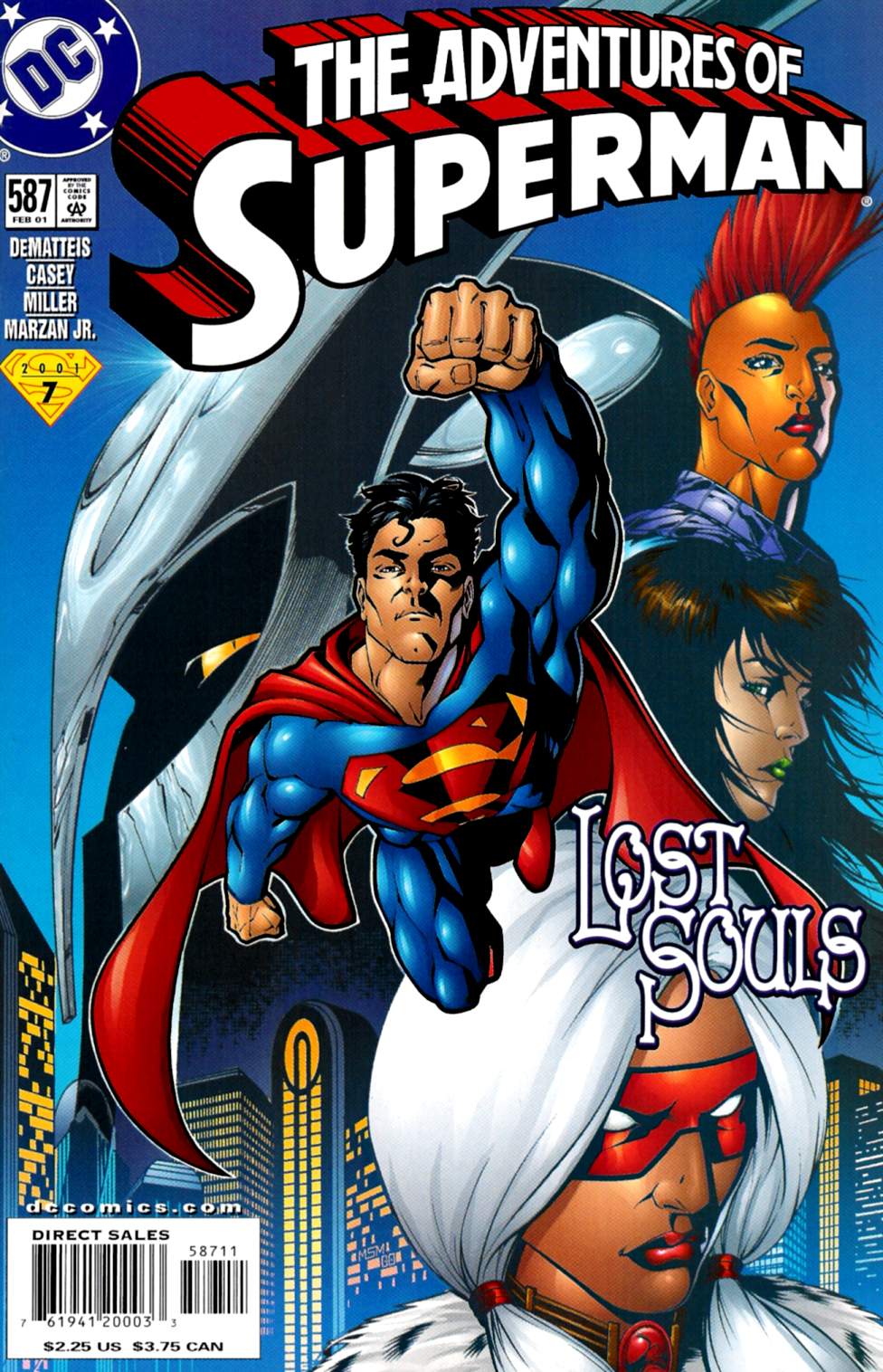 Read online Adventures of Superman (1987) comic -  Issue #587 - 1