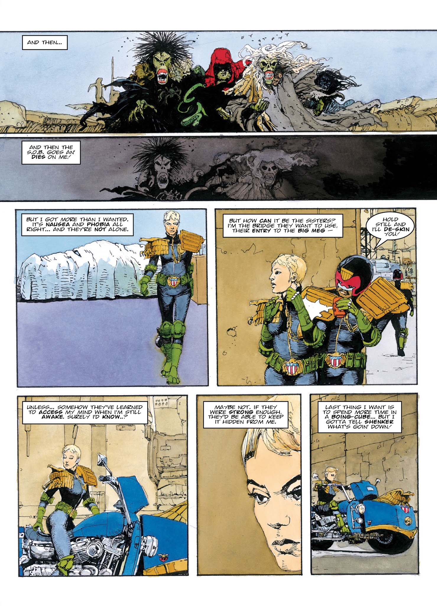 Read online Judge Anderson: The Psi Files comic -  Issue # TPB 5 - 17