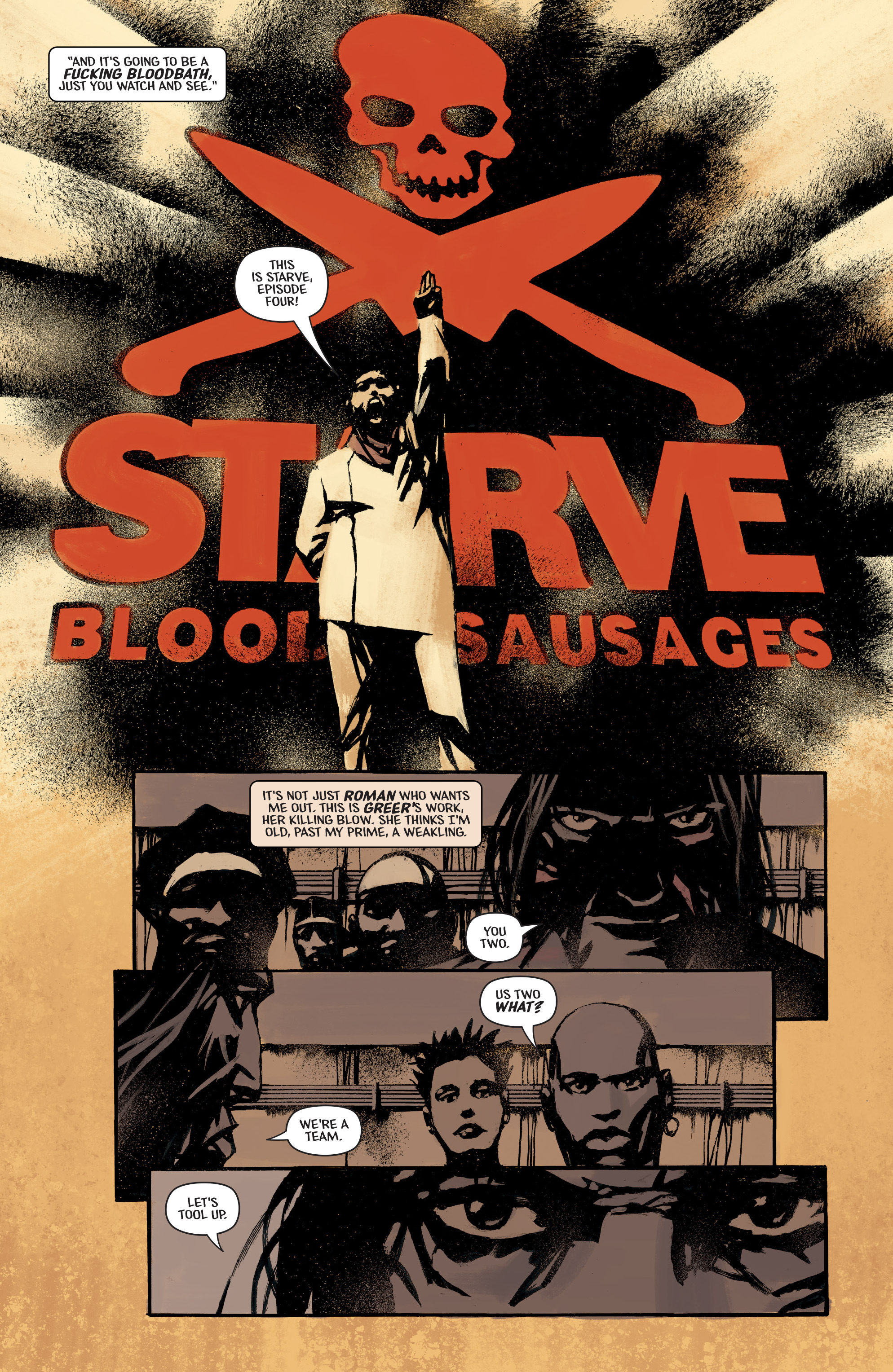 Read online Starve comic -  Issue #4 - 10