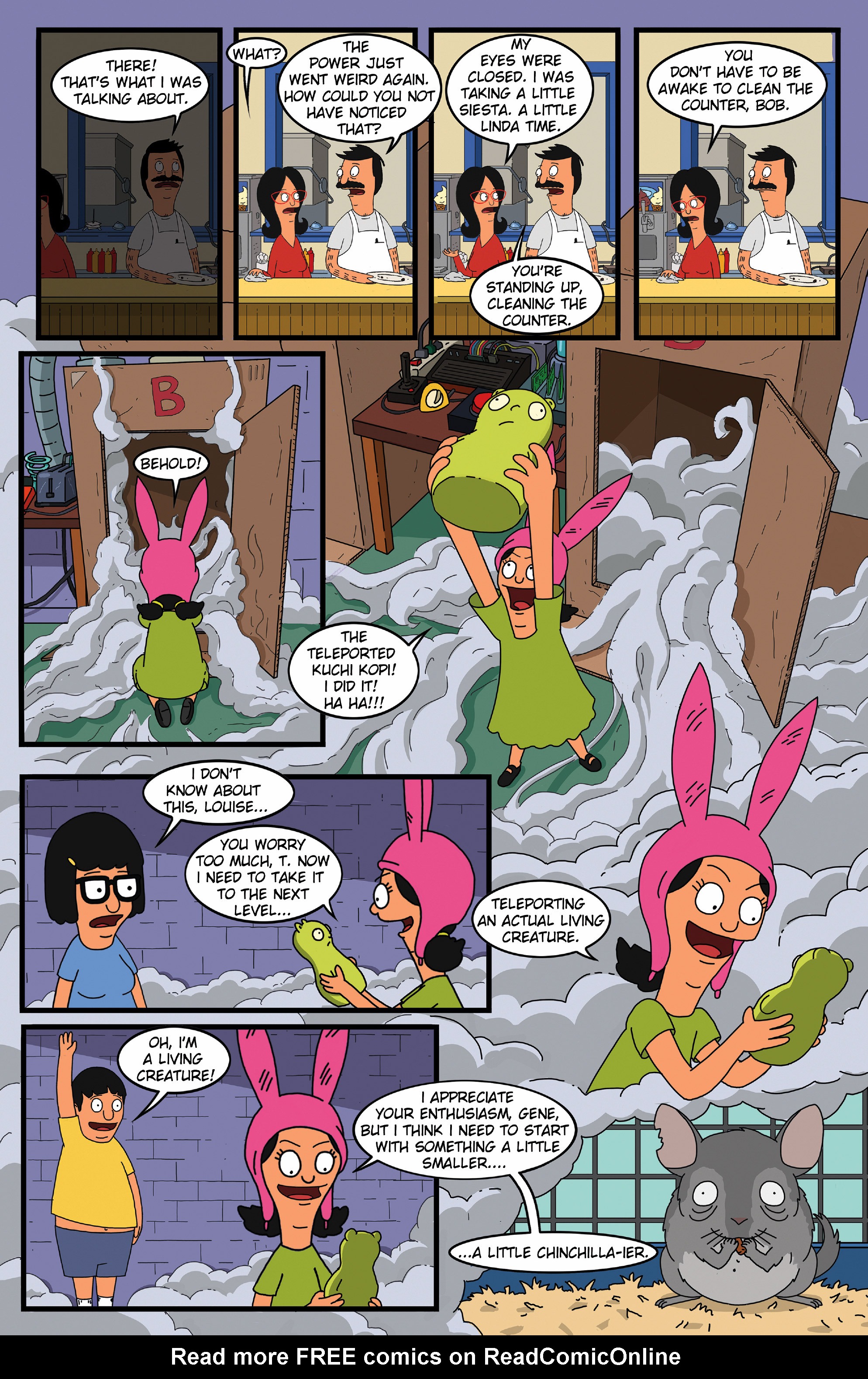 Read online Bob's Burgers (2015) comic -  Issue #14 - 6