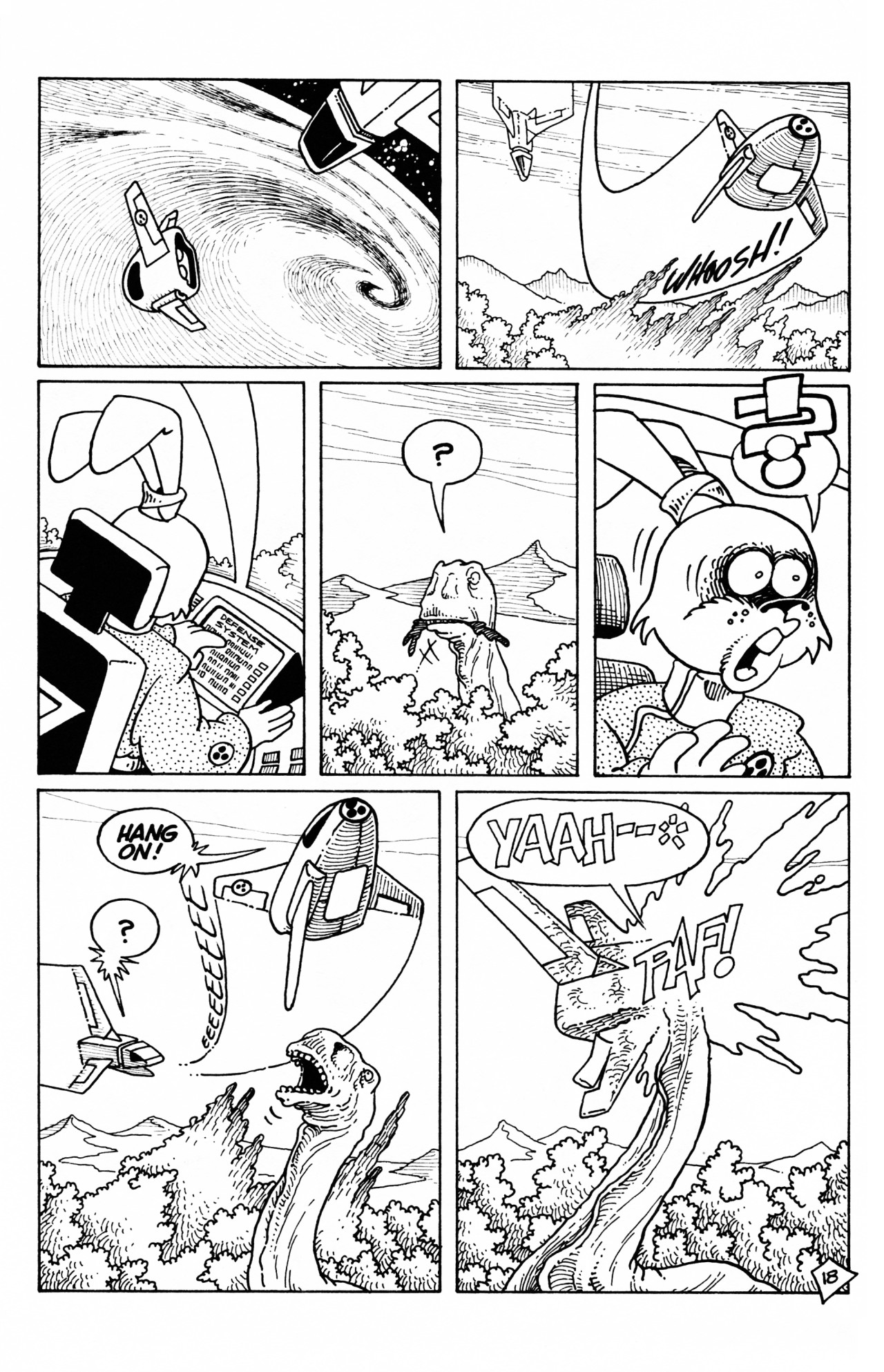 Read online Space Usagi (1992) comic -  Issue #2 - 20