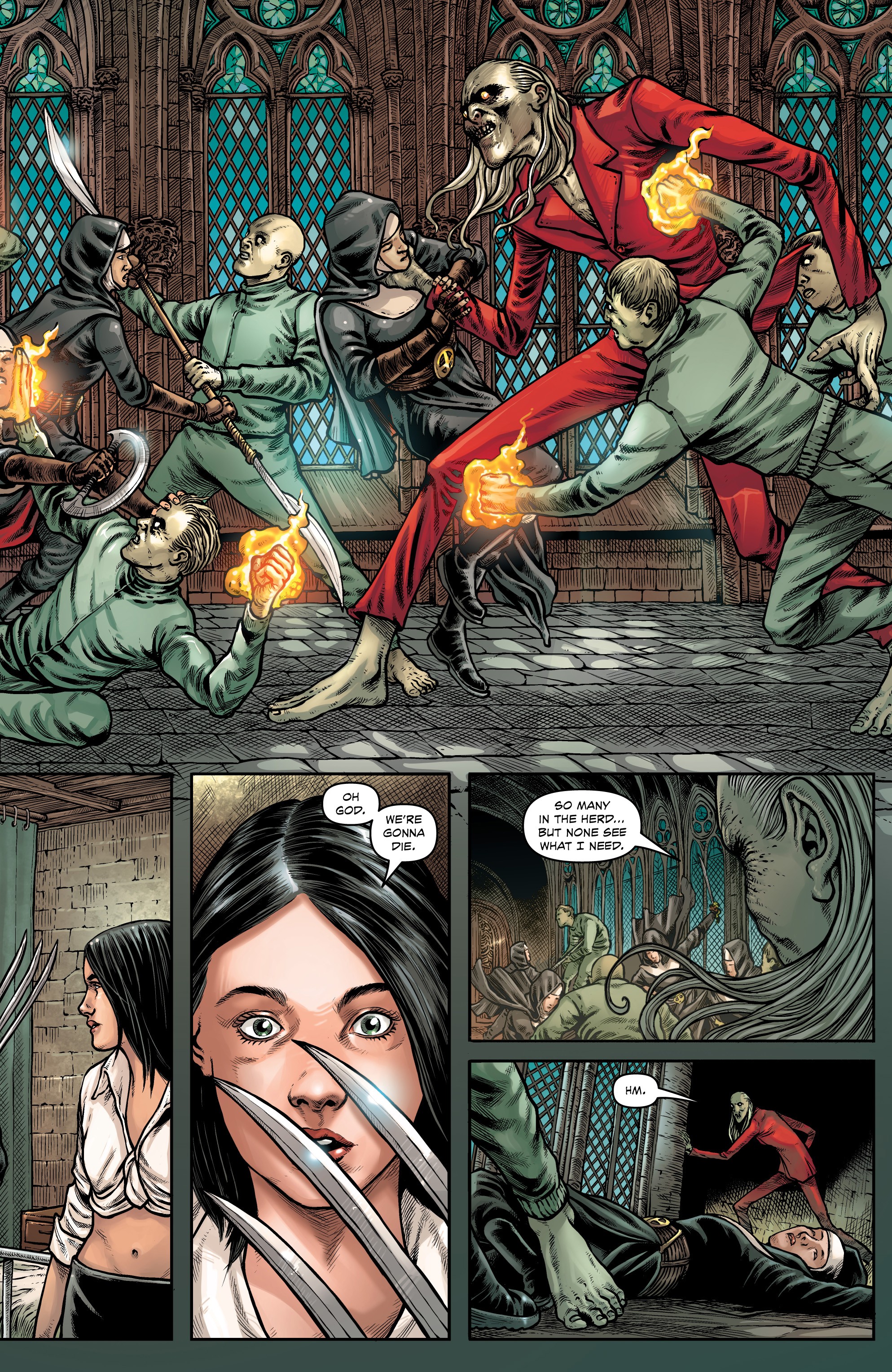 Read online Warrior Nun: Dora comic -  Issue #2 - 11