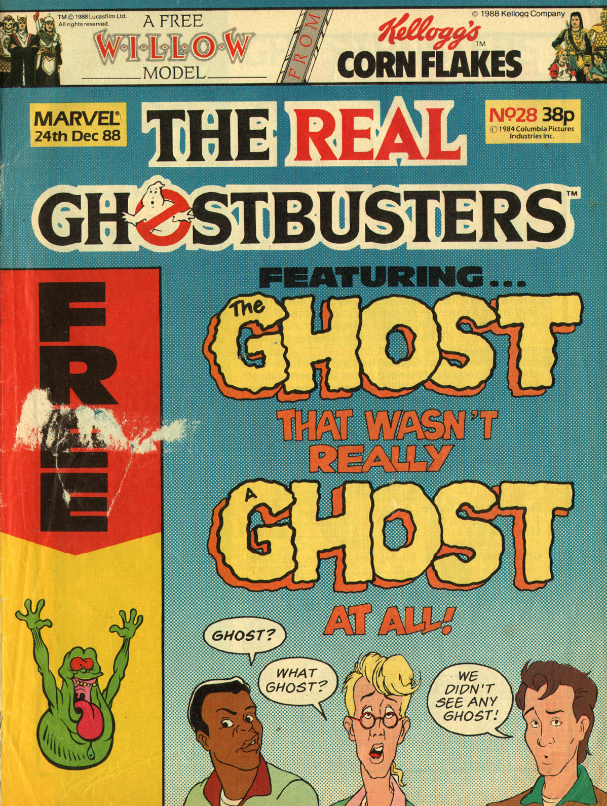 Read online The Real Ghostbusters comic -  Issue #28 - 1