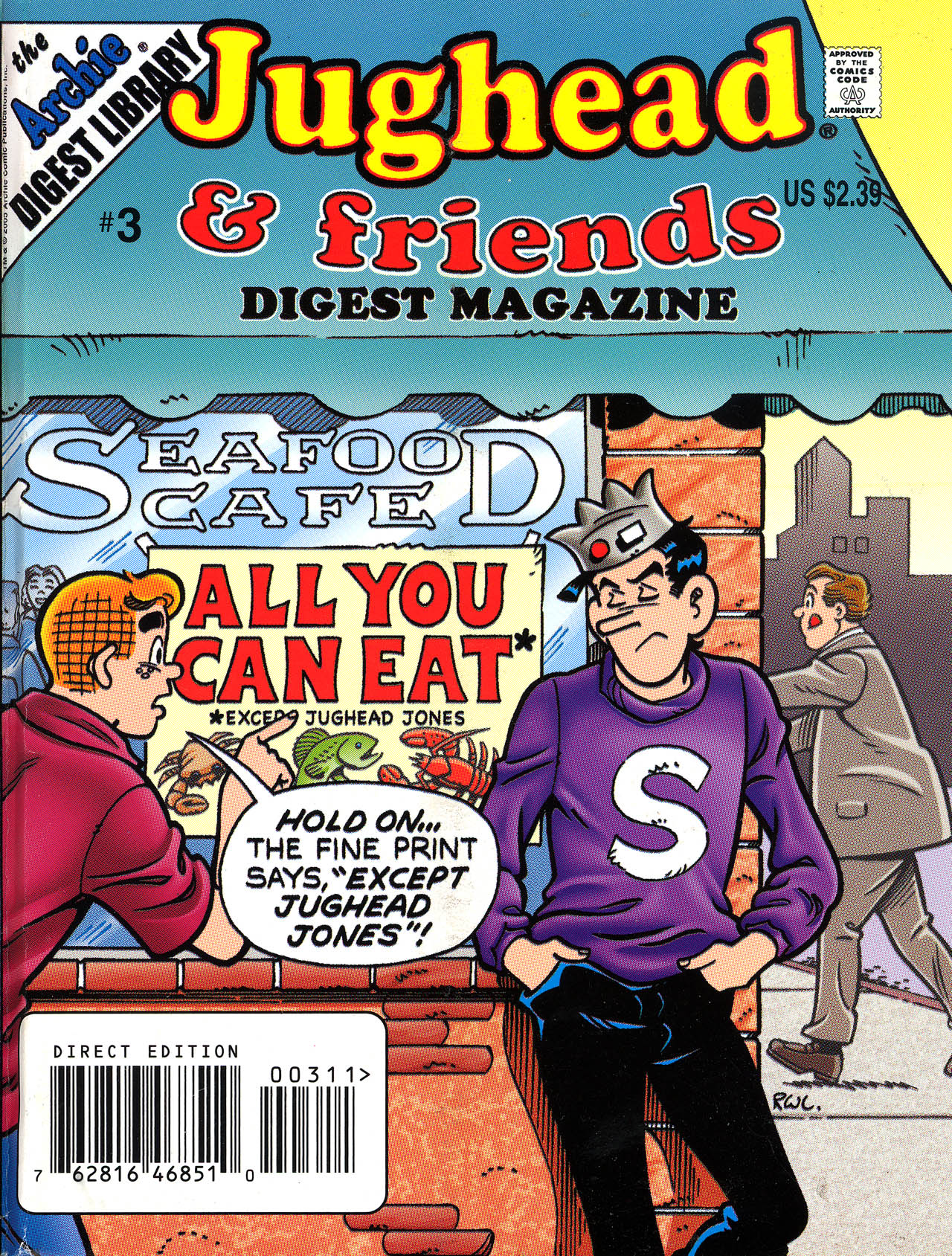 Read online Jughead & Friends Digest Magazine comic -  Issue #3 - 1