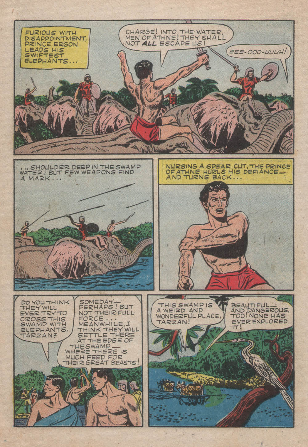 Read online Tarzan (1948) comic -  Issue #35 - 18