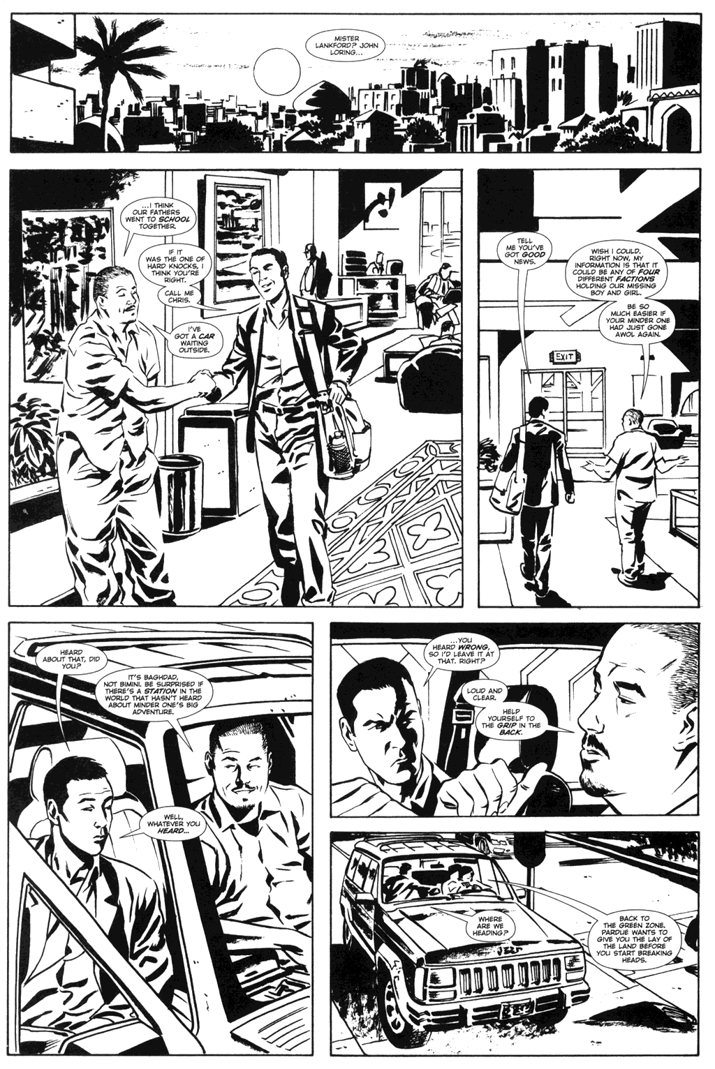 Read online Queen & Country comic -  Issue #31 - 23