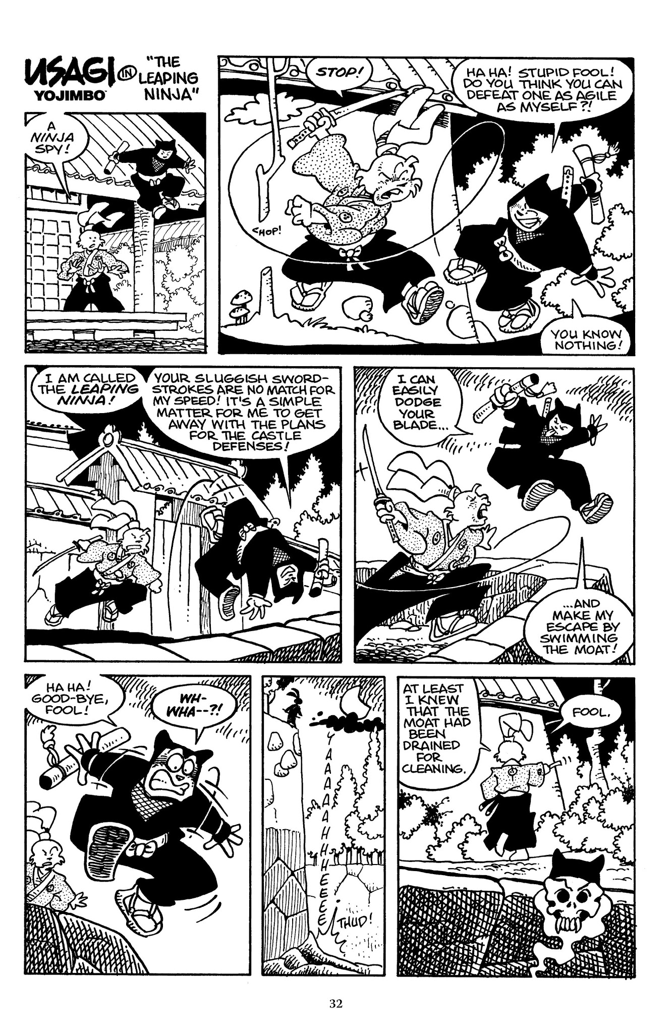 Read online The Usagi Yojimbo Saga comic -  Issue # TPB 3 - 32