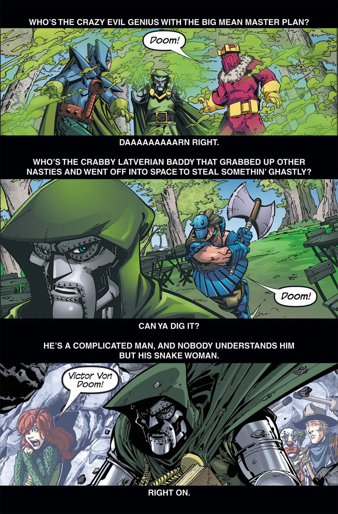 Read online Doctor Doom and the Masters of Evil comic -  Issue #3 - 2