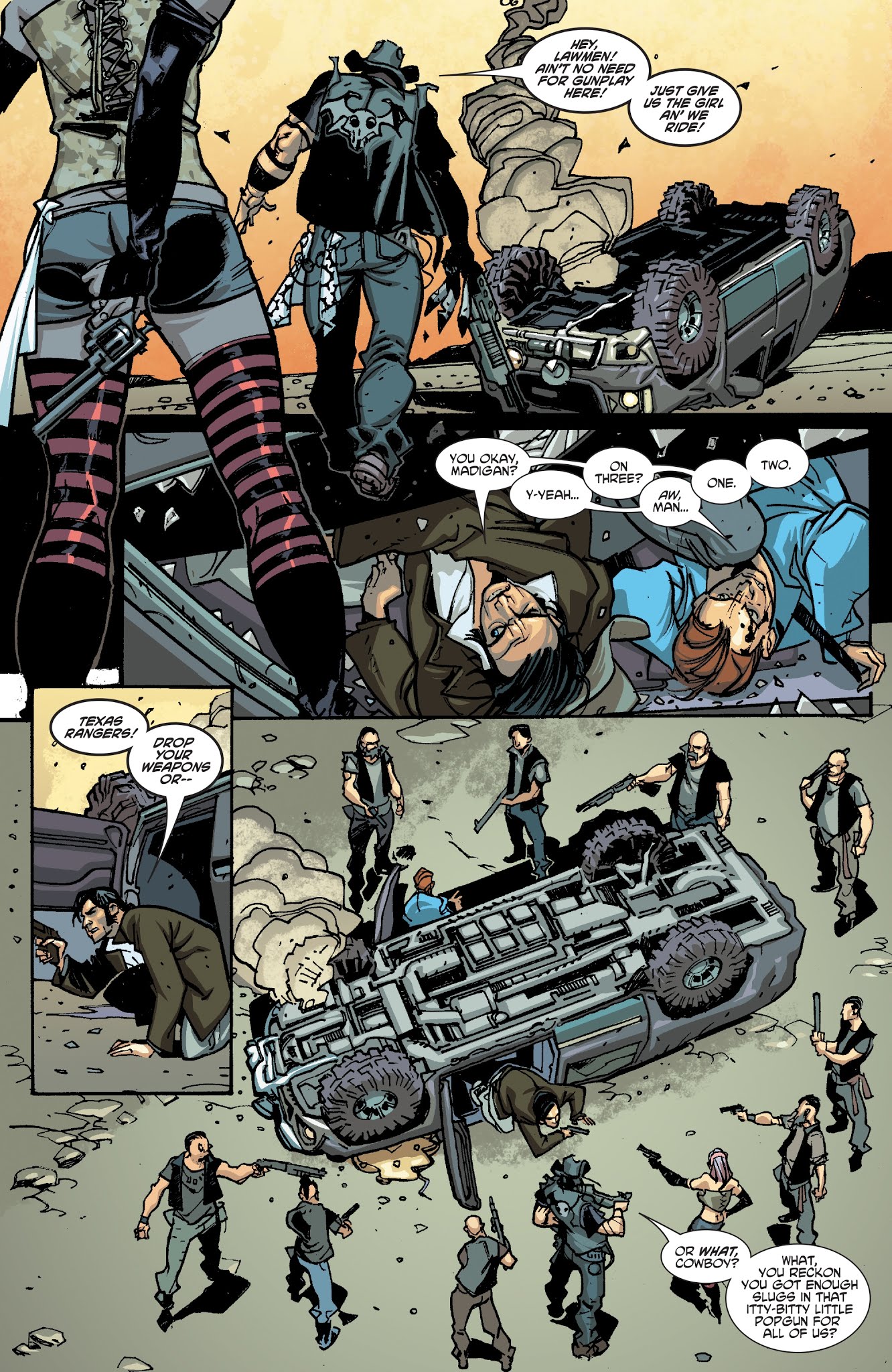 Read online Six Guns comic -  Issue # TPB - 10