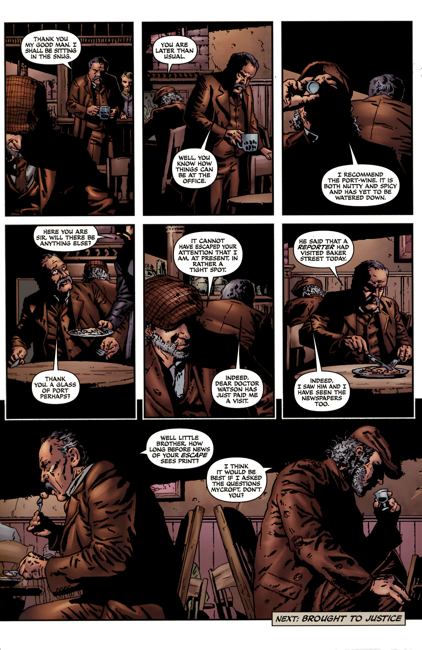 Read online Sherlock Holmes (2009) comic -  Issue #3 - 28