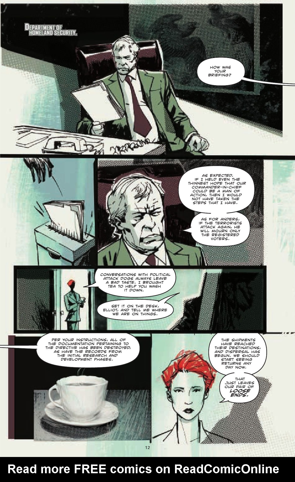 Read online The Homeland Directive comic -  Issue # TPB - 11