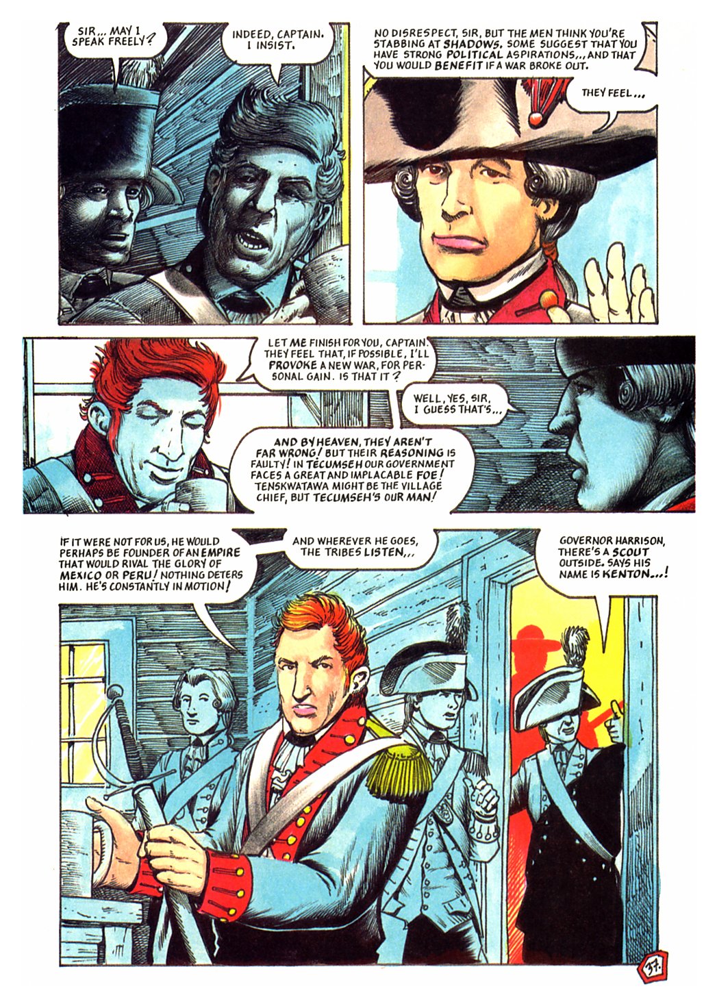 Read online Allen W. Eckert's Tecumseh! comic -  Issue # Full - 41